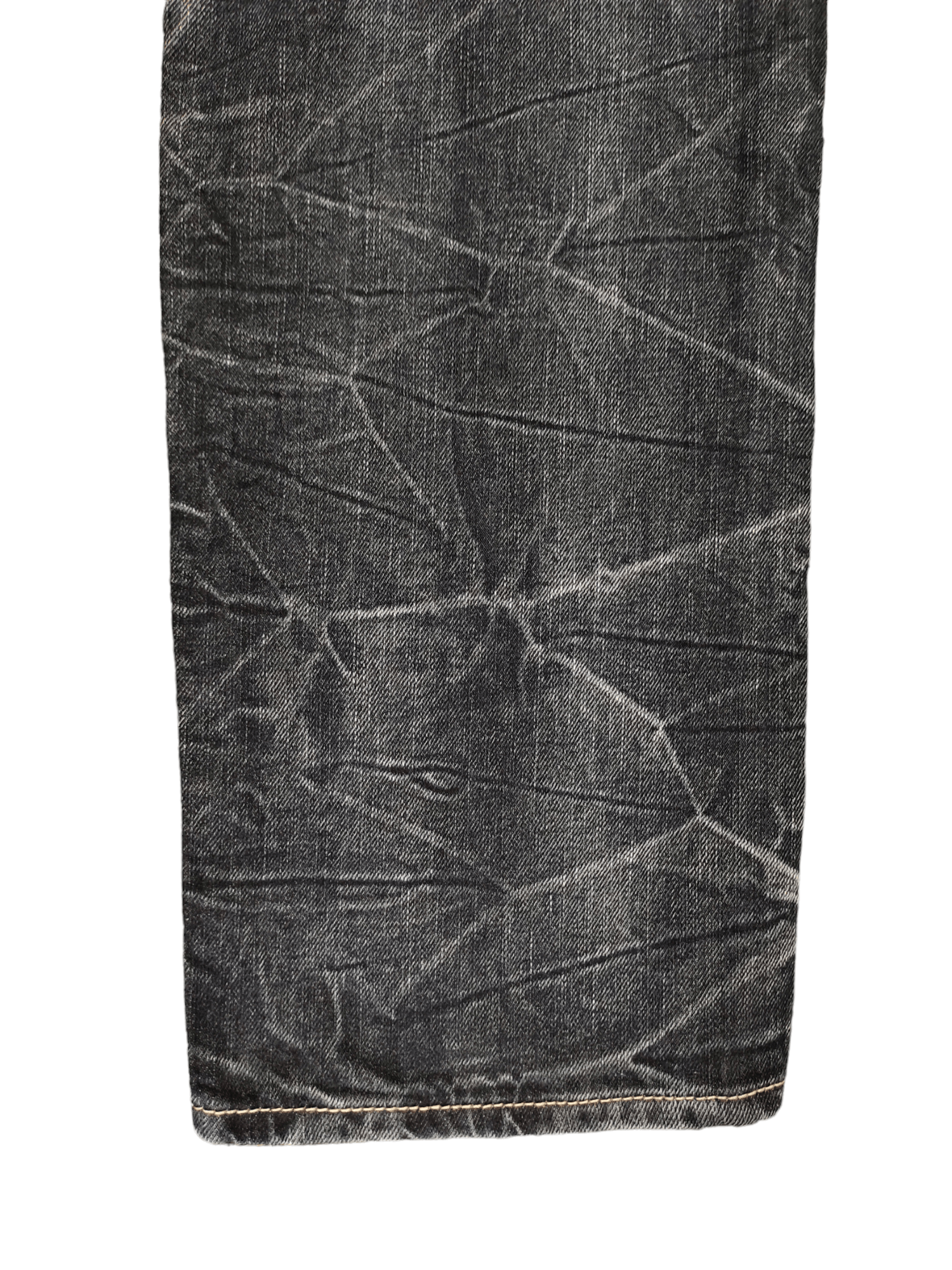 Kapital Copper Smith Embroidered Wings Faded Clawmark Jeans Regular Size US 35 - 7 Thumbnail
