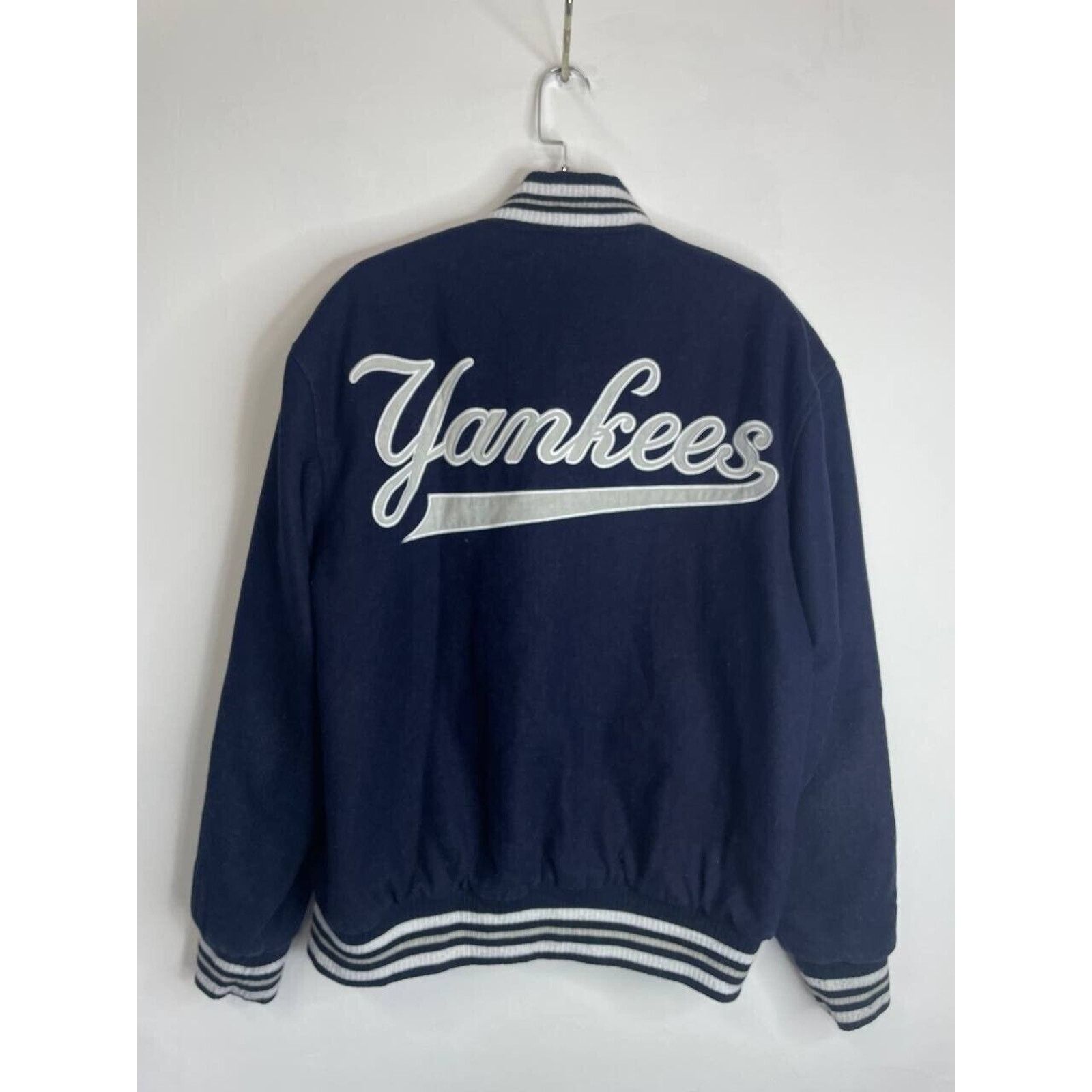 MLB × New York Yankees × Vintage Vintage New York Yankees MLB Navy Blue Varsity Jacket XL Size US XL / EU 56 / 4 - 9 Thumbnail