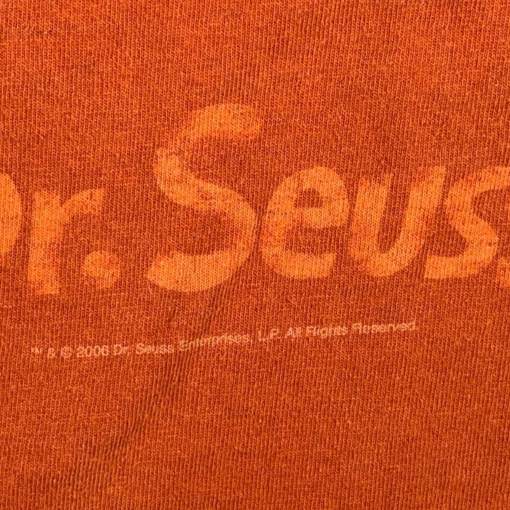 Vintage VINTAGE Dr Seuss Shirt Adult MEDIUM Orange Green Eggs Ham Book Character Y2K Mens T-Shirt Crew Neck Short Sleeve Cotton Size US M / EU 48-50 / 2 - 3 Thumbnail