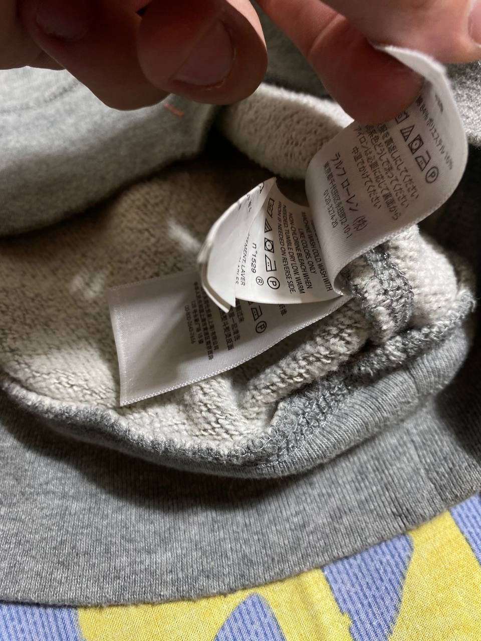 Polo Ralph Lauren × RRL Ralph Lauren × Vintage 00s POLO RALPH LAUREN VINTAGE BASIC LOGO SWEATSHIRT Size US M / EU 48-50 / 2 - 6 Thumbnail