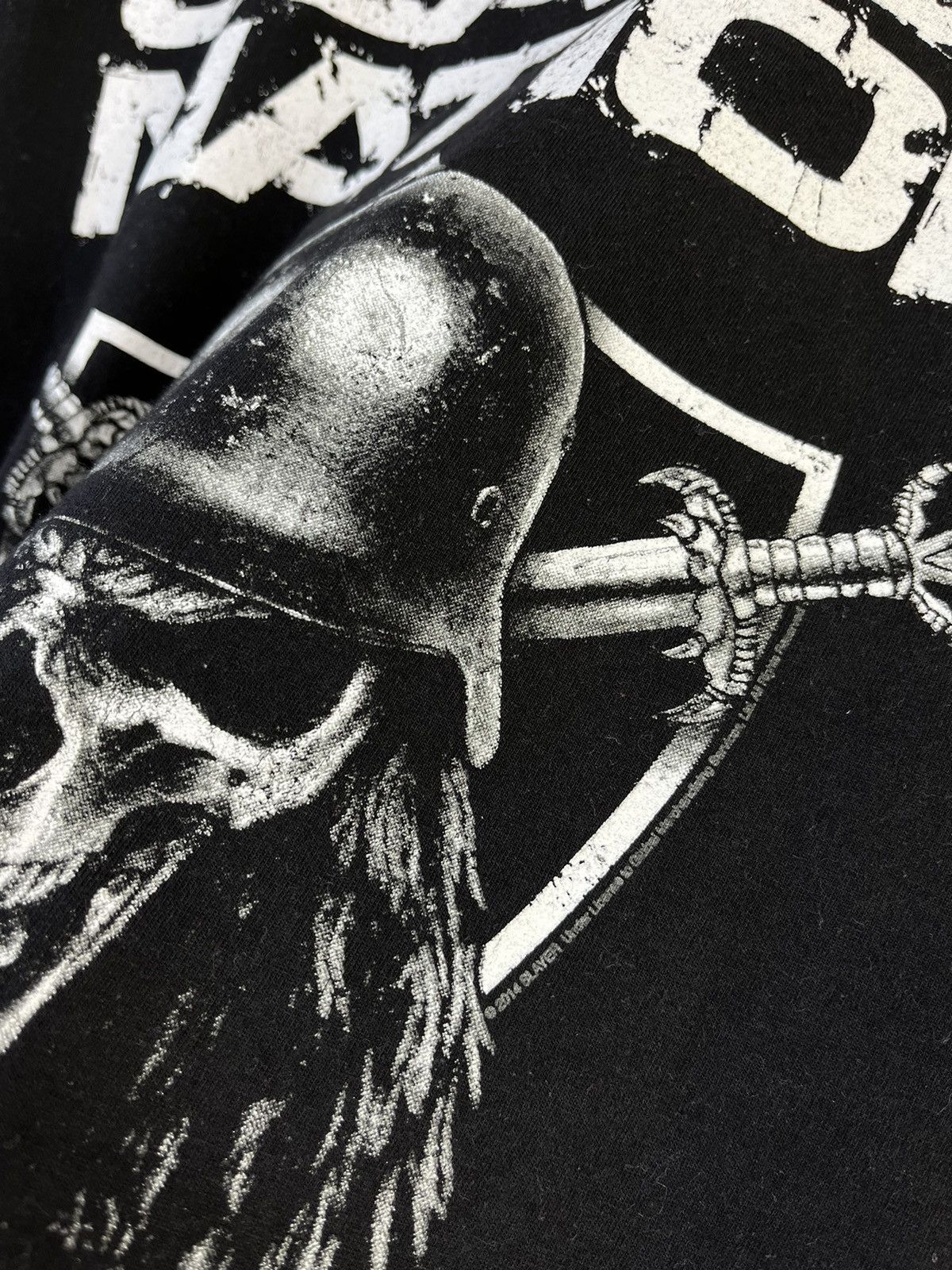 Band Tees × Vintage Slayer - world tour skull merch t-shirt B Size US L / EU 52-54 / 3 - 3 Thumbnail