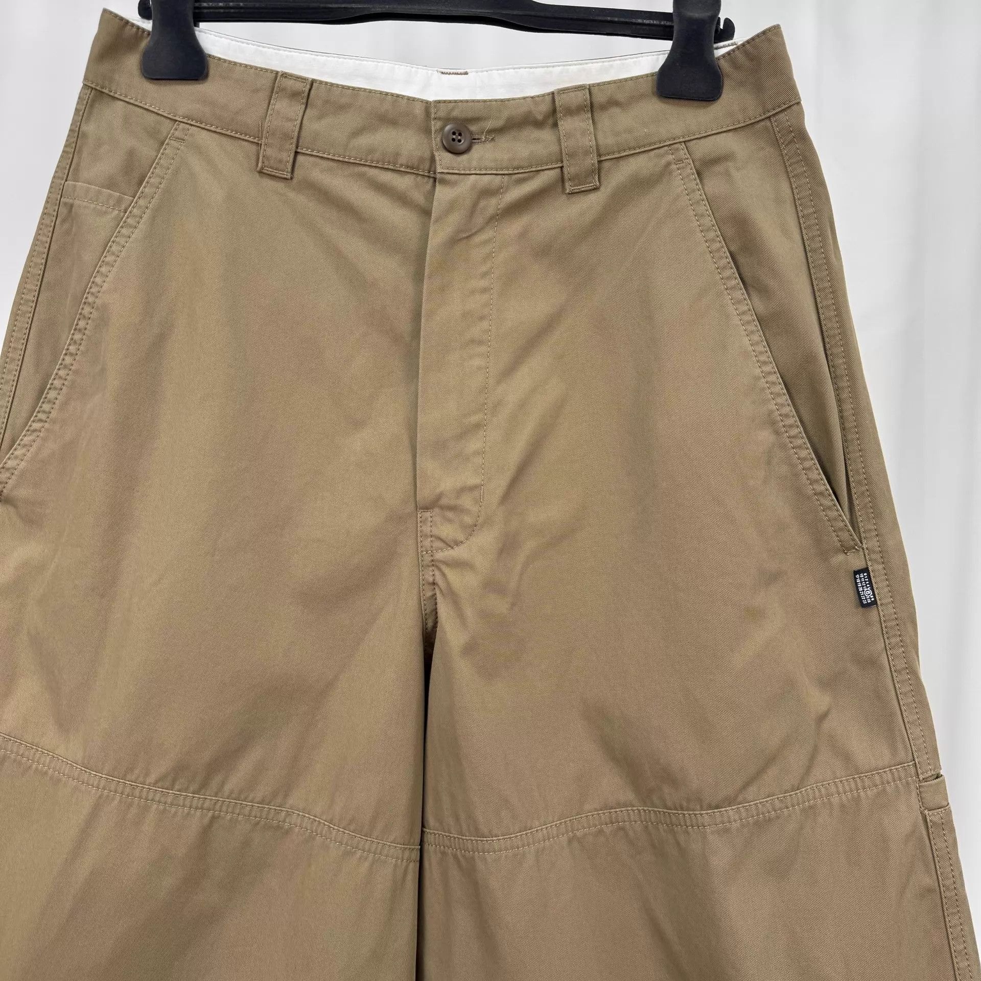 Maison Margiela Maison Margiela 24ss Khaki Cropped Pants 48 99 New Size US 32 / EU 48 - 3 Thumbnail