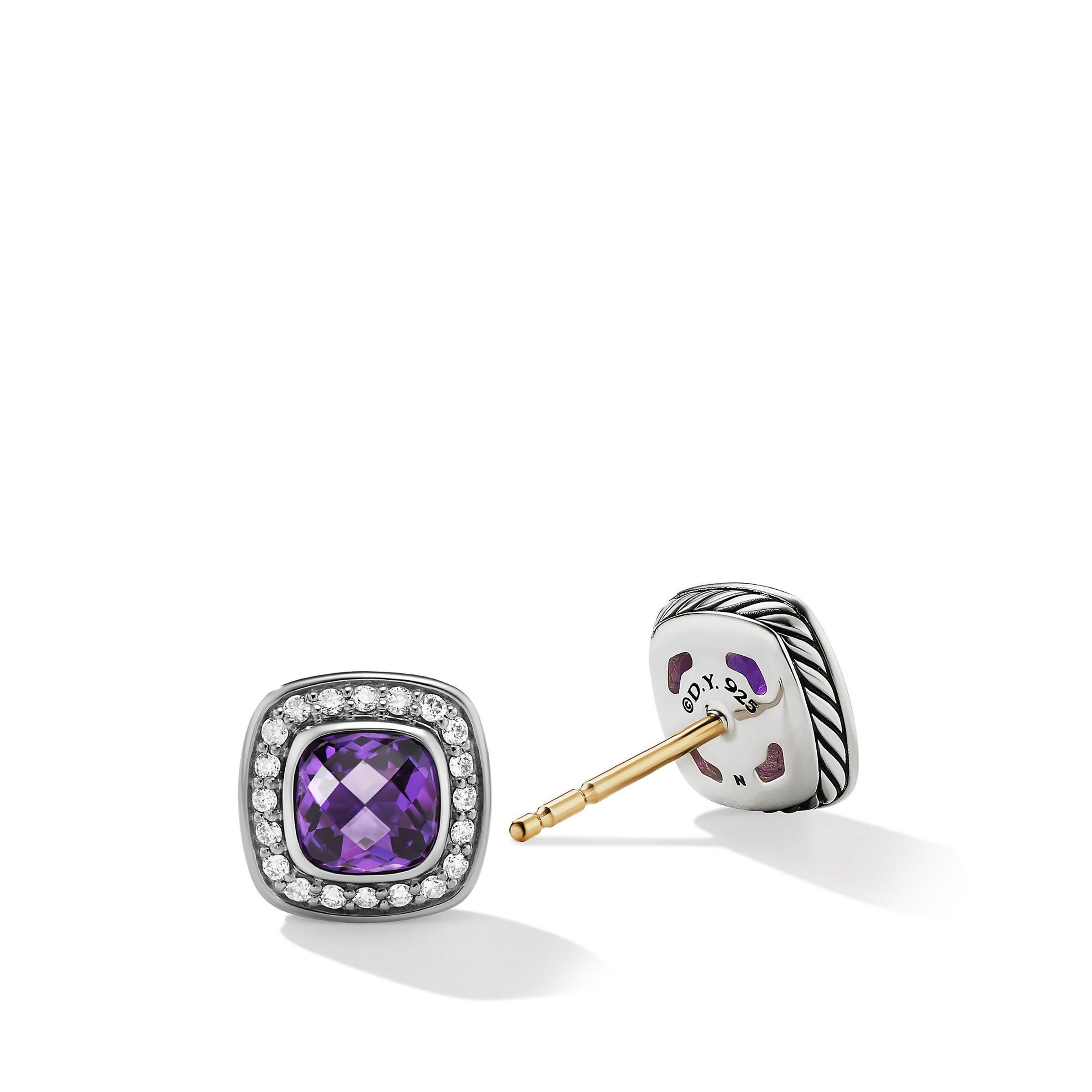 David Yurman o1w1db10525 E16794D Earrings in Silver with Diamond Size ONE SIZE - 2 Thumbnail