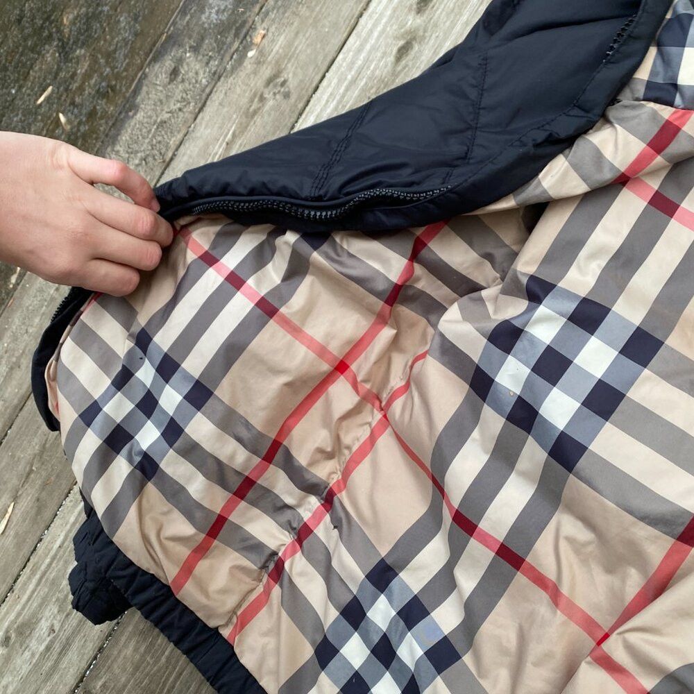Burberry Burberry Novacheck Down Puffer Jacket Black Medium Coat Size US M / EU 48-50 / 2 - 6 Thumbnail