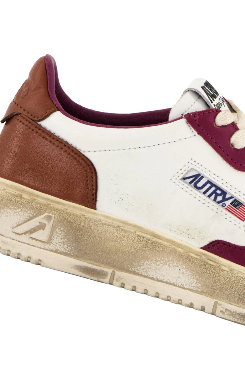 AUTRY o1y0725 Leather Low-Top Sneakers in Multicolor Size US 9 / IT 39 - 3 Thumbnail