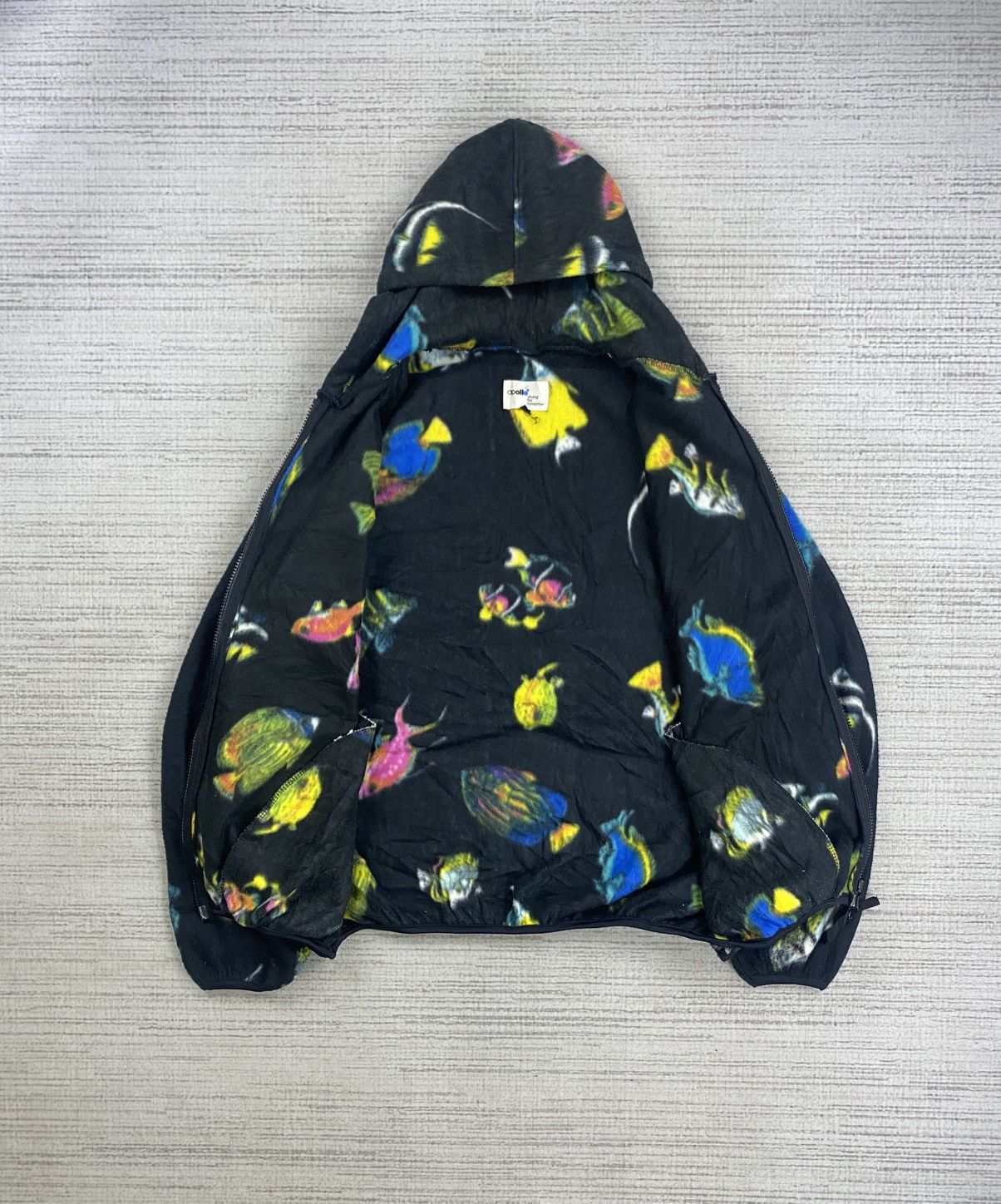 Apollo Apollo Full Printed Zipper Hoodie Size US XL / EU 56 / 4 - 5 Thumbnail