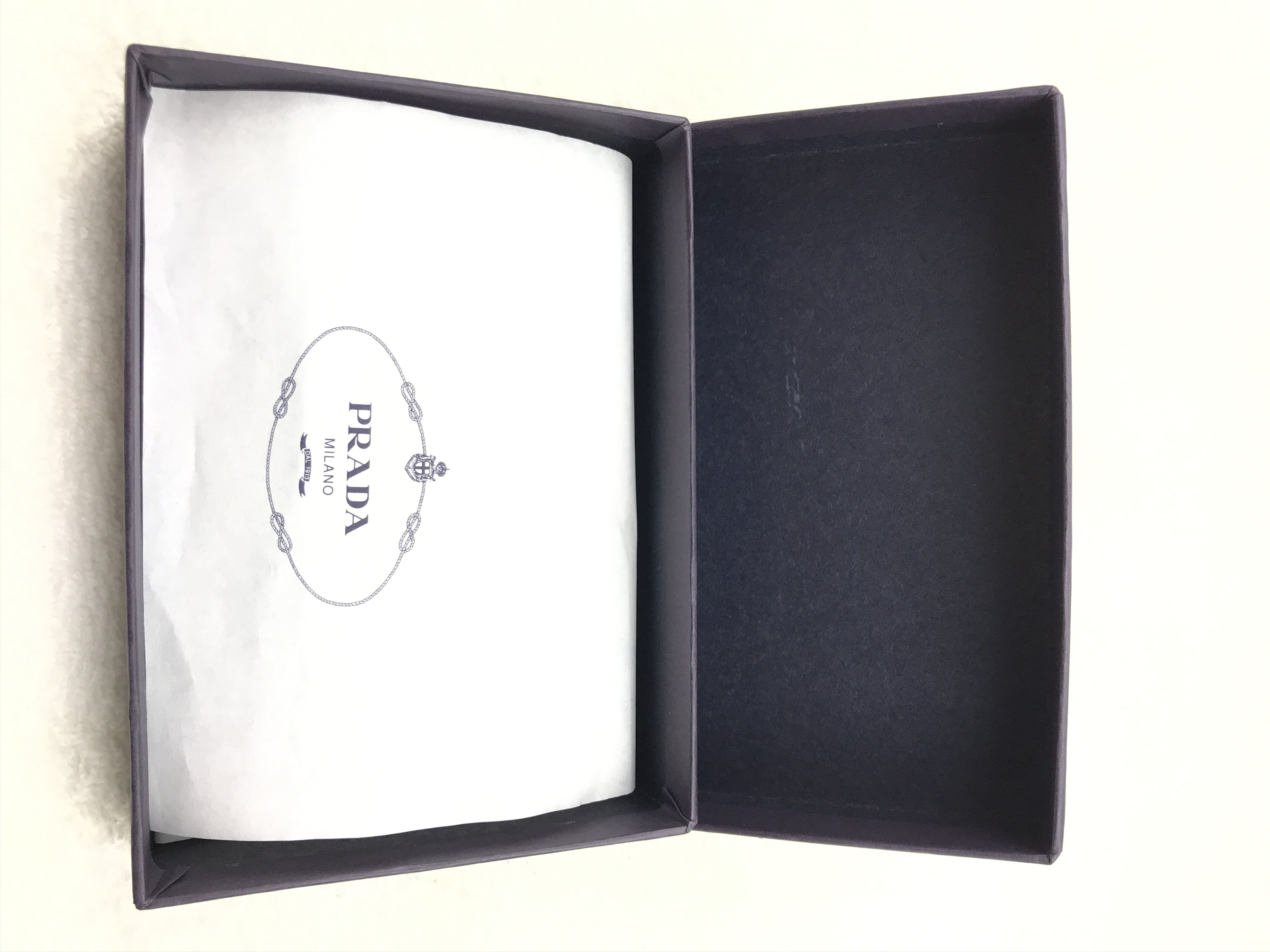 Prada Prada Saffiano Coin Purse Soft Blue With Authenticated Card Size ONE SIZE - 3 Thumbnail