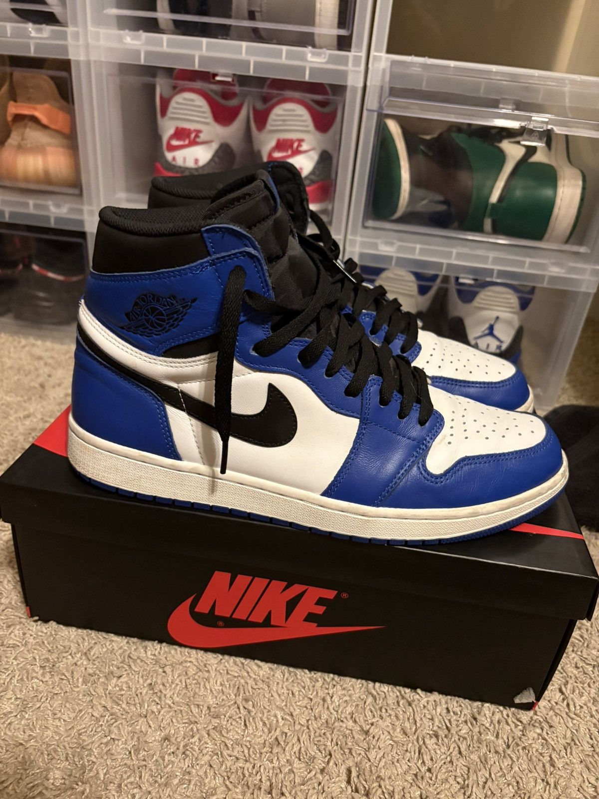 Jordan Brand Jordan Retro 1 Game Royal Size US 12 / EU 45 - 1 Thumbnail