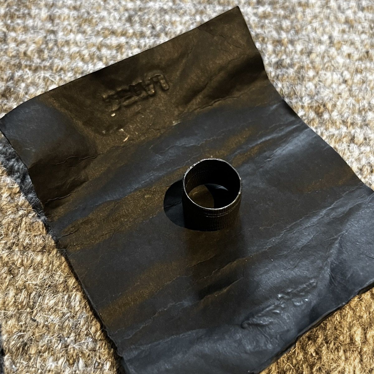 DETAJ DETAJ BANDAGE FIT RING / BLACK Size ONE SIZE - 9 Thumbnail