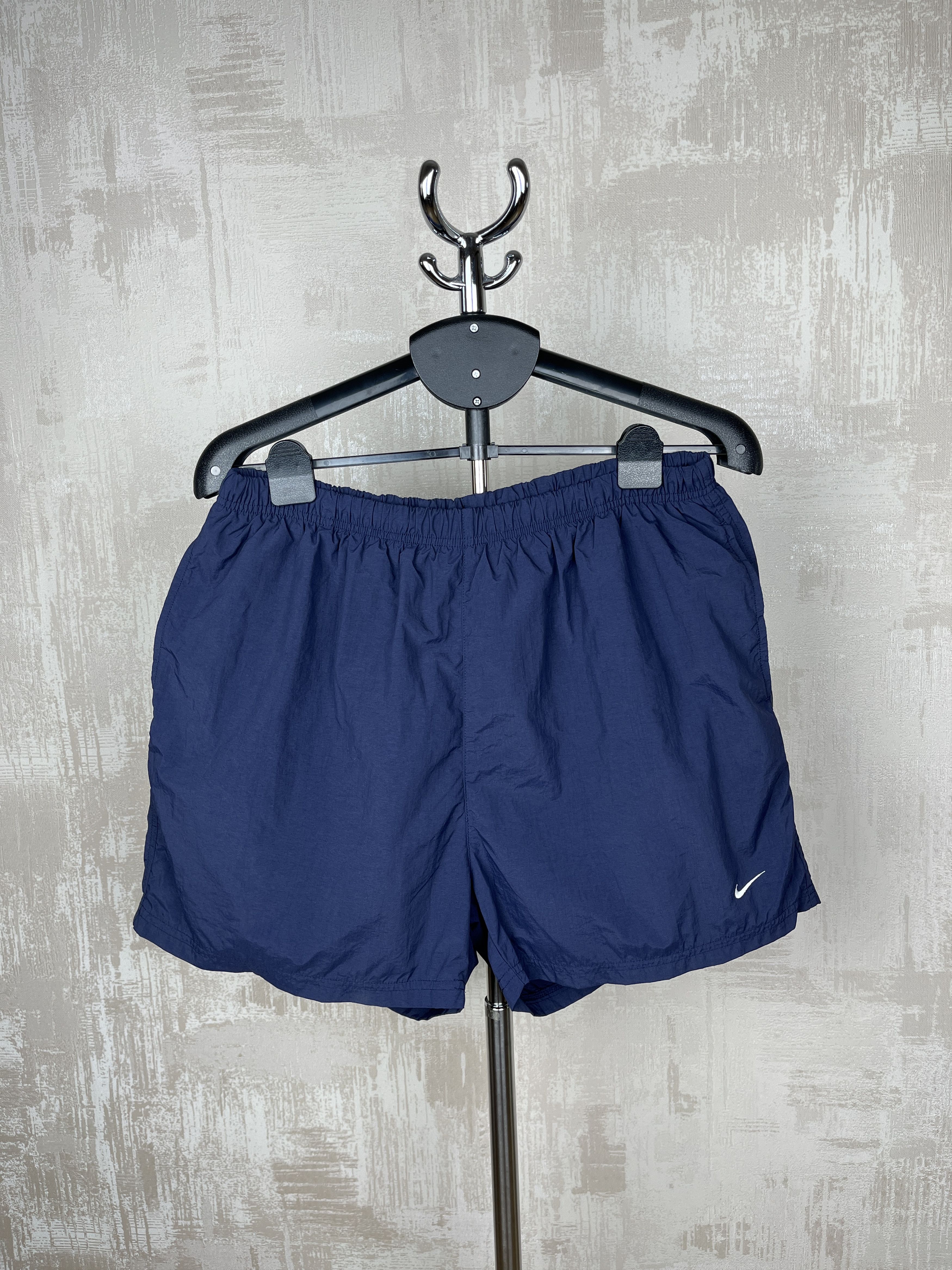 Nike 90's Nike Small Swoosh Vintage Nylon Swim Shorts Size XL Size US 38 / EU 54 - 2 Thumbnail