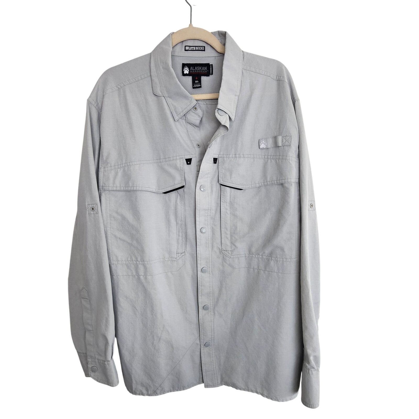 Duluth Trading Company Alaskan Hardgear Duluth Untucked Mens Shirt Size XL Snap Size US XL / EU 56 / 4 - 1 Thumbnail