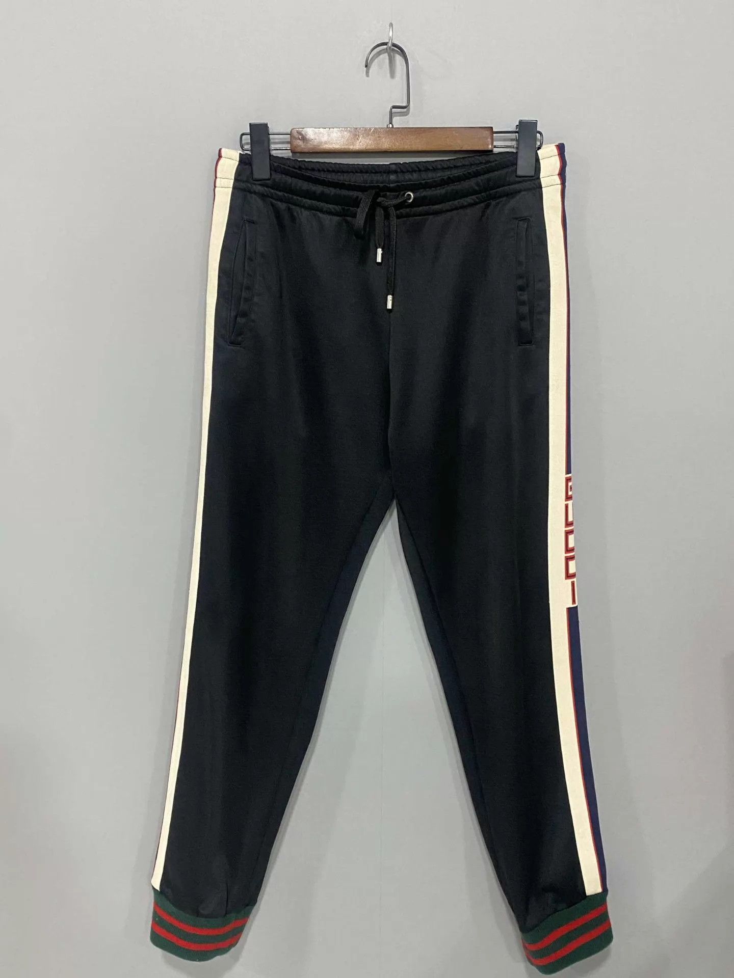 Gucci GUCCI Side Logo Sweatpants 95 New S Size US 29 - 1 Thumbnail