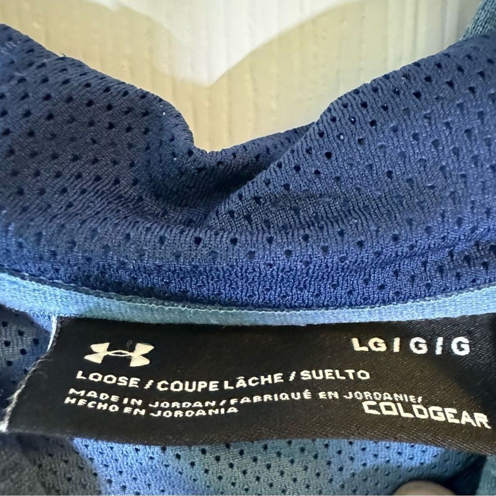Under Armour Under Armour Hoodie Loose Fit Coldgear Hooded Activewear L Size US L / EU 52-54 / 3 - 7 Thumbnail