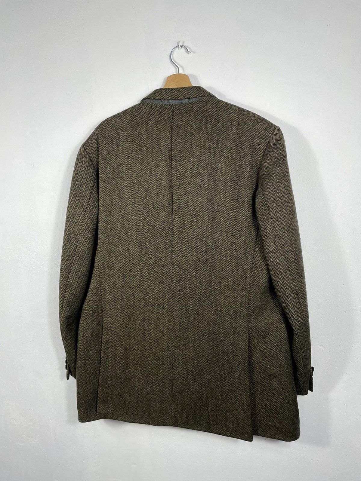 Burberry × Designer × Vintage Burberry Retro 90s Button Ups Blazer Suit Jakcet Wool Size US XL / EU 56 / 4 - 8 Thumbnail