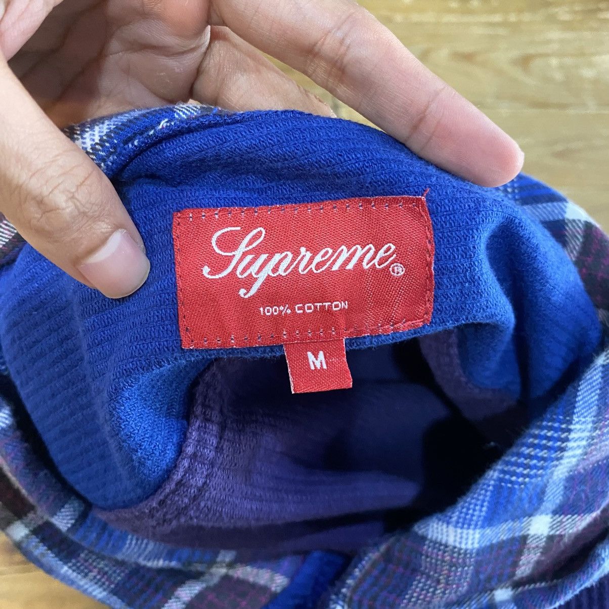 Supreme Supreme SS17 Hooded Color Blocked Corduroy Shirt Size US M / EU 48-50 / 2 - 13 Thumbnail