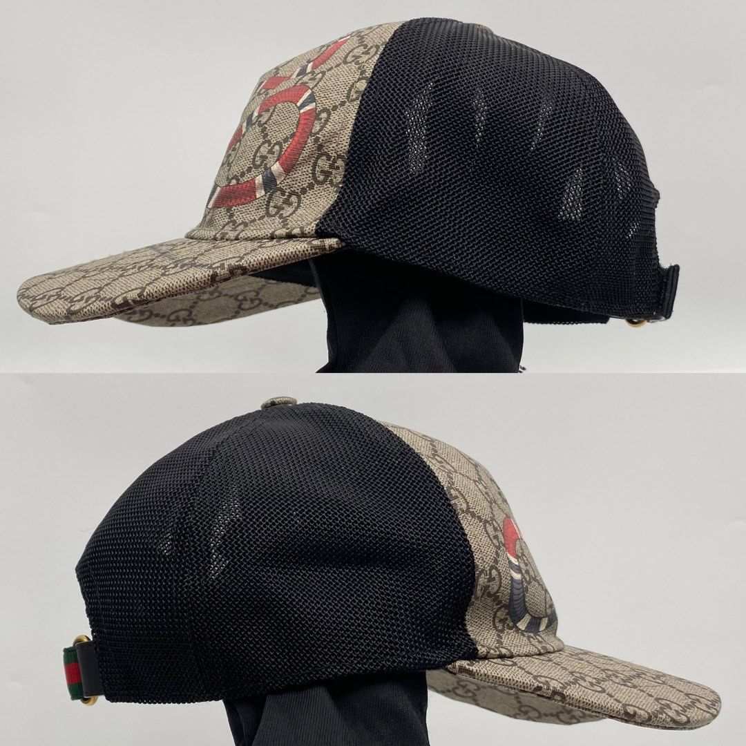 Gucci Gucci Cap Hat Supreme Snake Size ONE SIZE - 5 Thumbnail