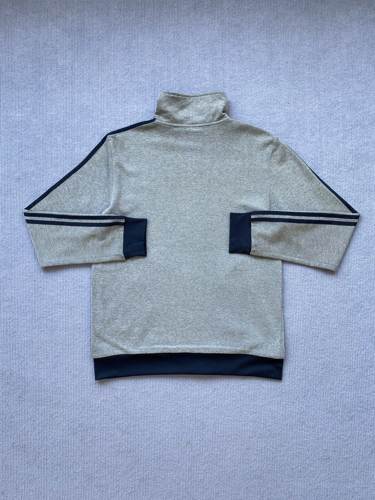 Adidas Vintage Adidas Grey/Navy Trefoil Track Jacket✨ Size US M / EU 48-50 / 2 - 10 Thumbnail