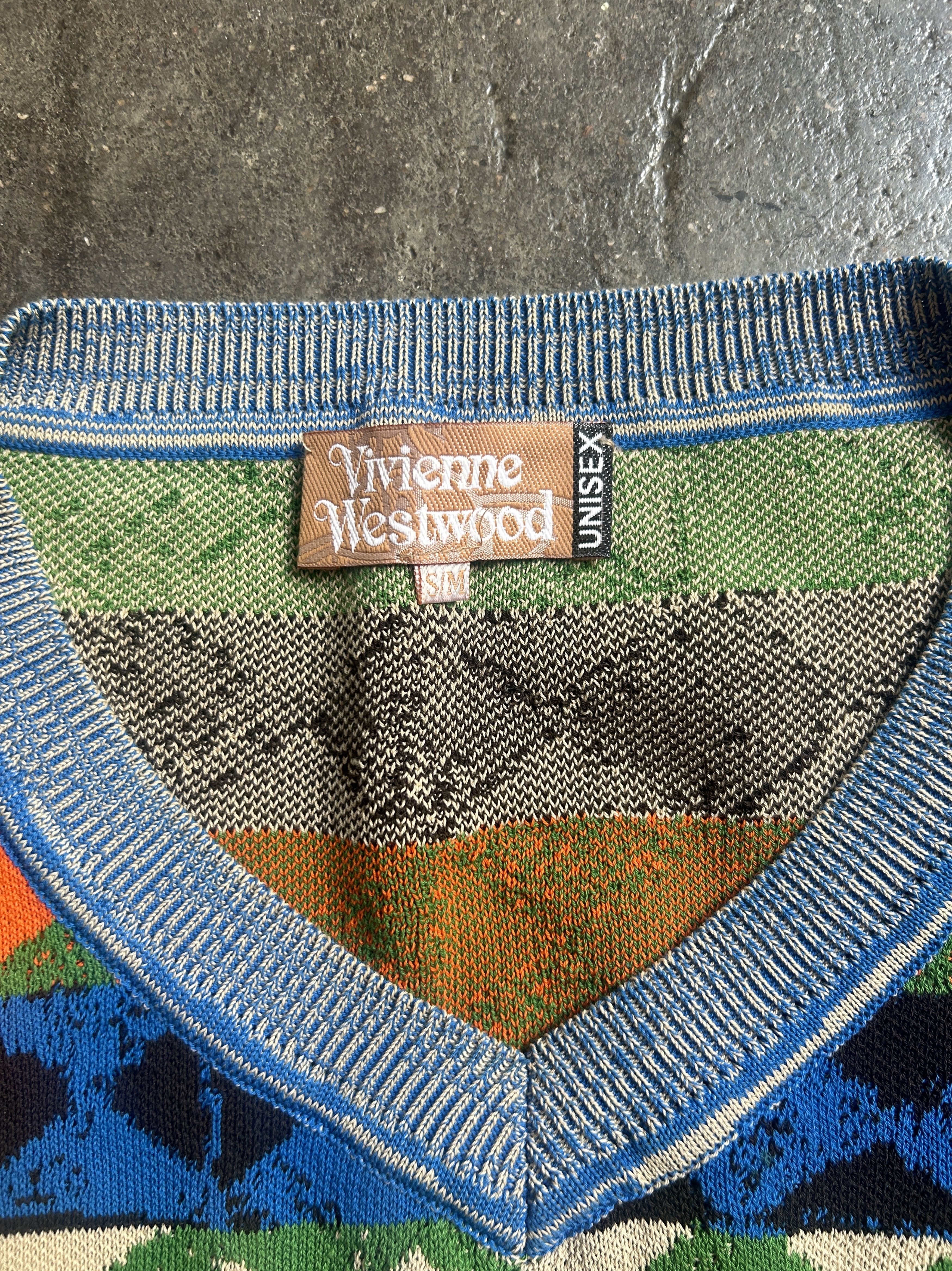 Vivienne Westwood UNISEX S/S 2020 Knit Cotton Crop Top Vest Size US M / EU 48-50 / 2 - 4 Thumbnail