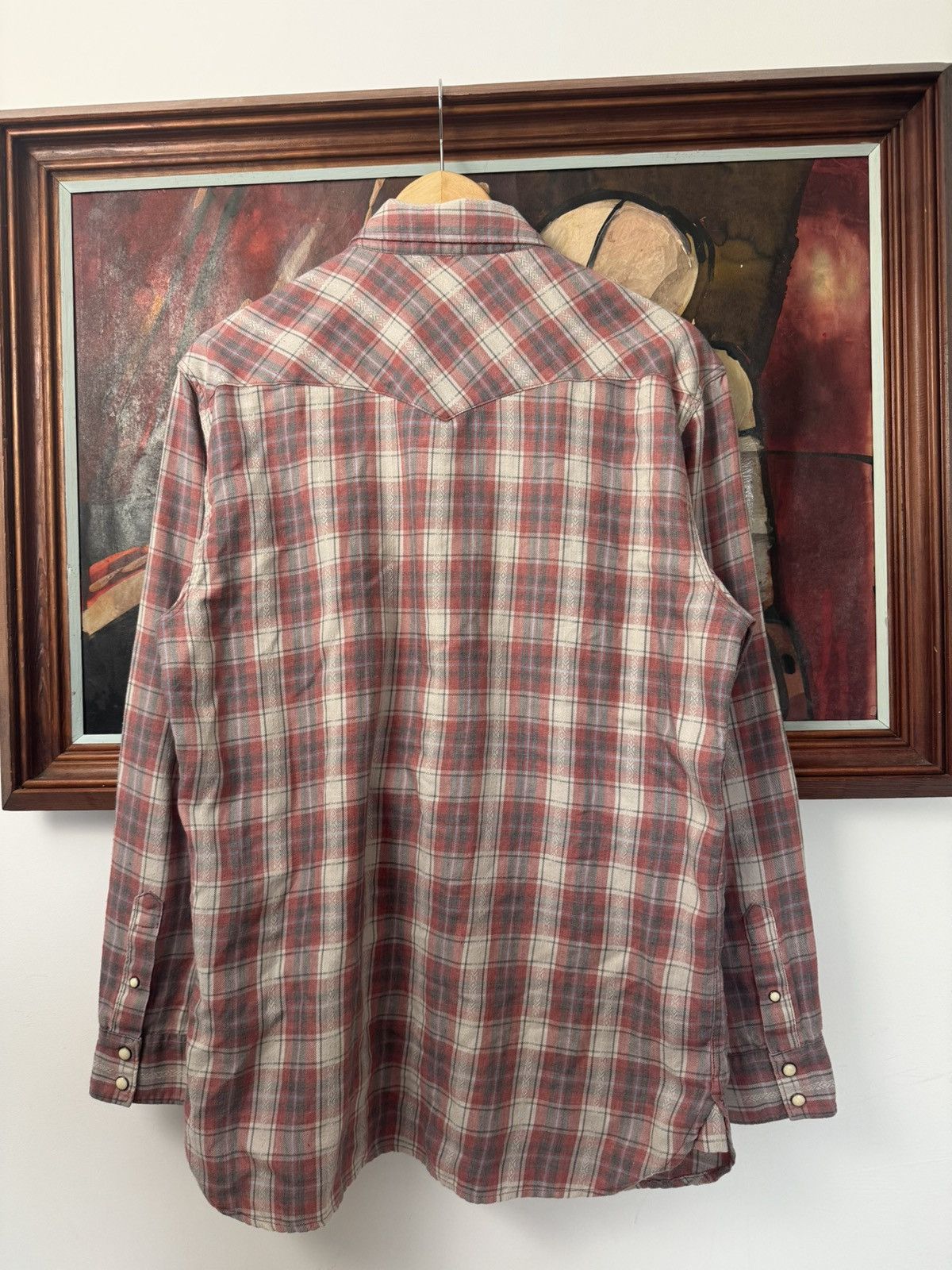 Allsaints Allsaints Black Shadow Plaid Flannel Shirt - Size M Size US M / EU 48-50 / 2 - 3 Thumbnail