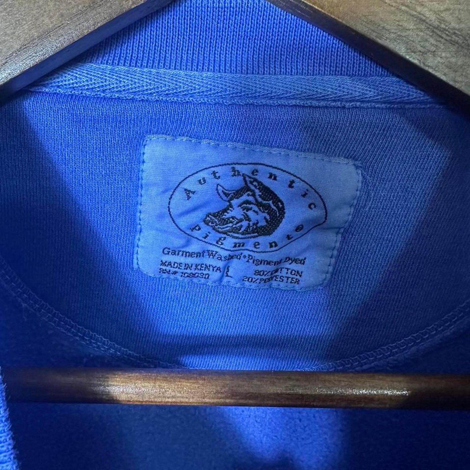 Authentic Pigment Vintage 90s Up North Minnesota Crewneck Large Sweatshirt Size US L / EU 52-54 / 3 - 3 Thumbnail