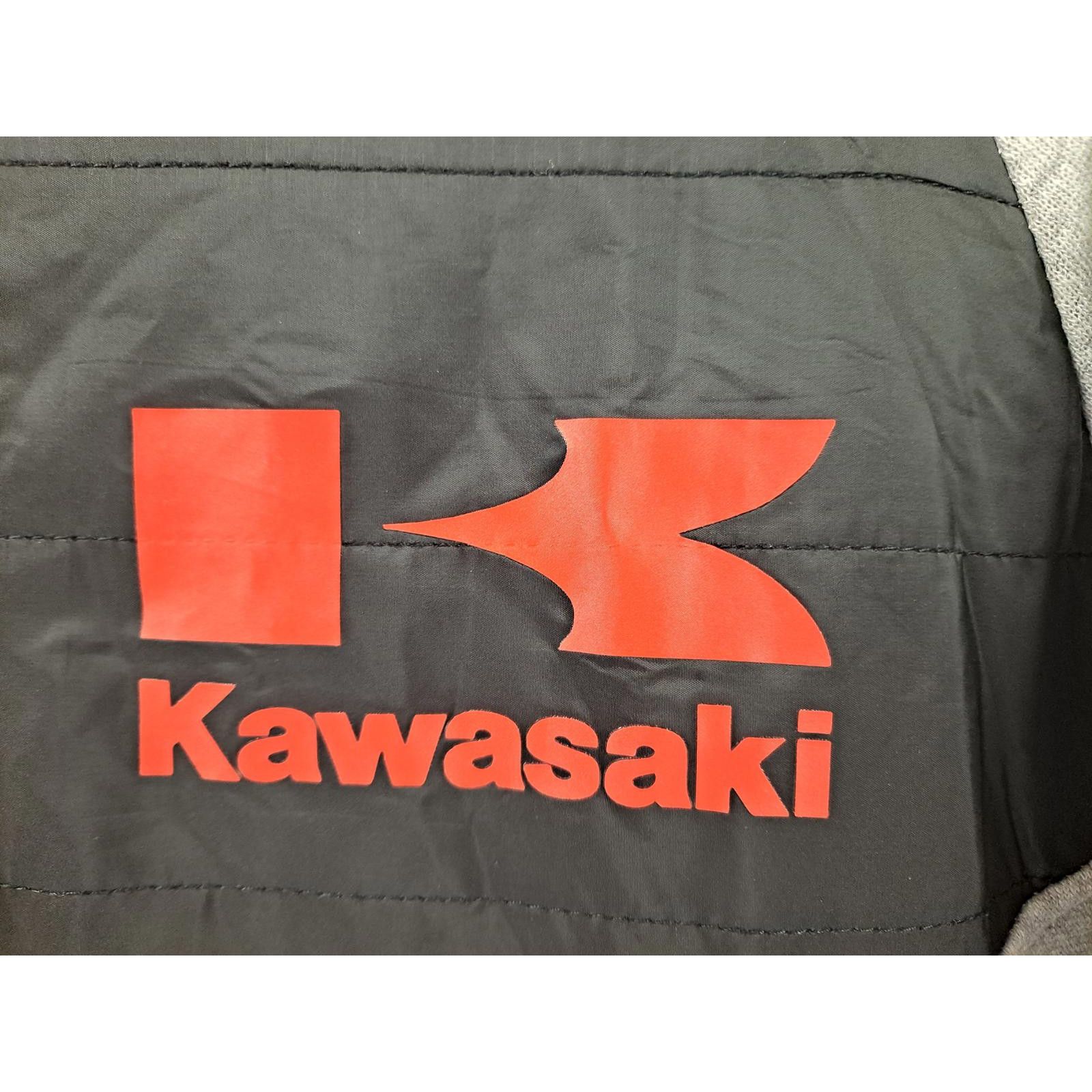 Other Vintage Kawasaki Blu Apparel Zippered Sweatshirt XL Size US XL / EU 56 / 4 - 2 Thumbnail