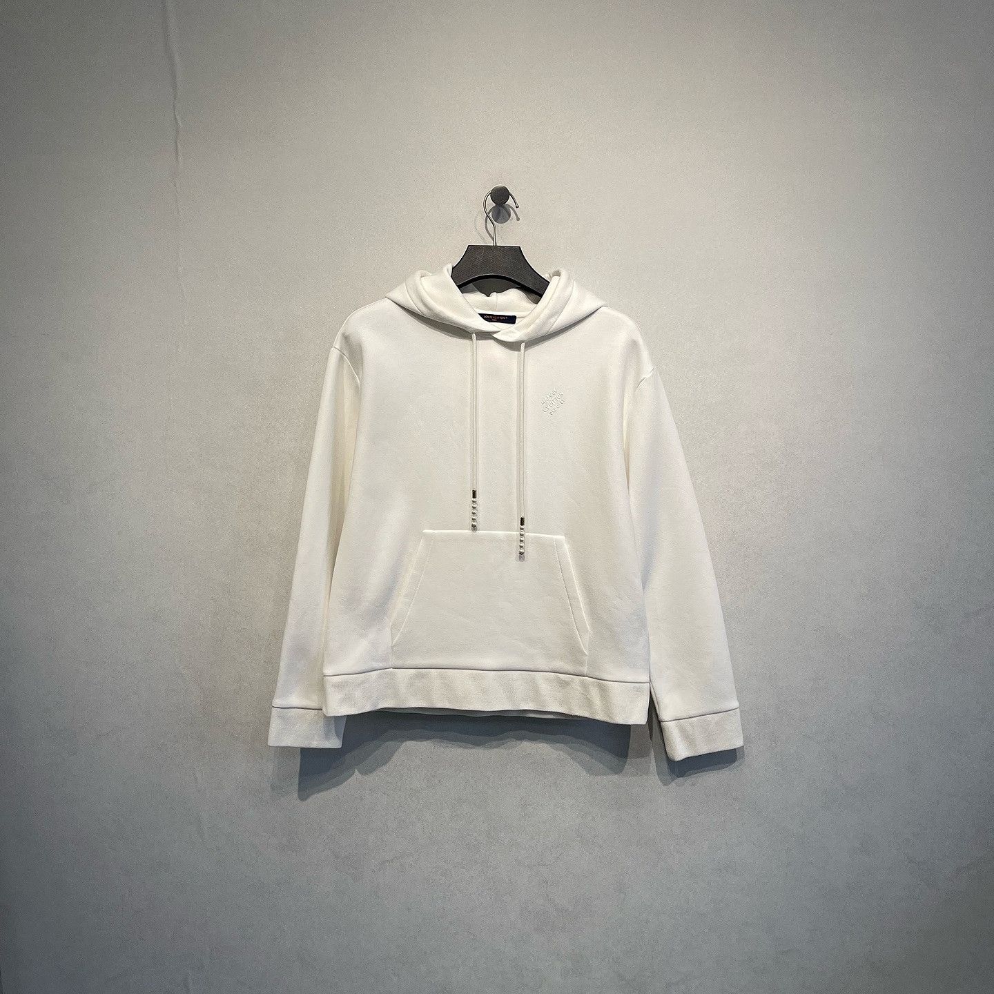 Louis Vuitton Louis Vuitton Logo Embroidered Hoodie Size L Size US L / EU 52-54 / 3 - 1 Thumbnail