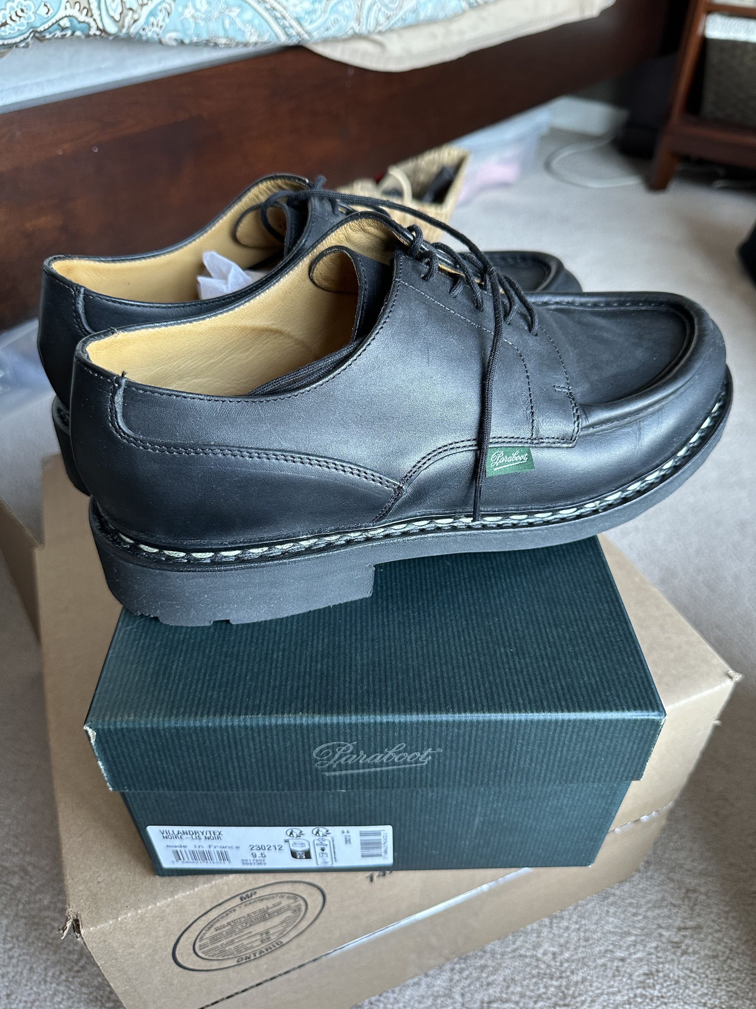 Paraboot Villandry Lisse Noir | Grailed Paraboot Villandry Lisse Noir | Grailed