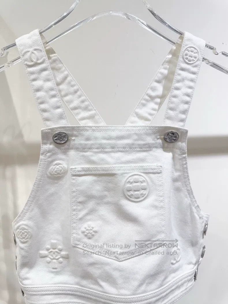 Chanel Chanel 21P relief camelia logo vest Size XS / US 0-2 / IT 36-38 - 2 Thumbnail