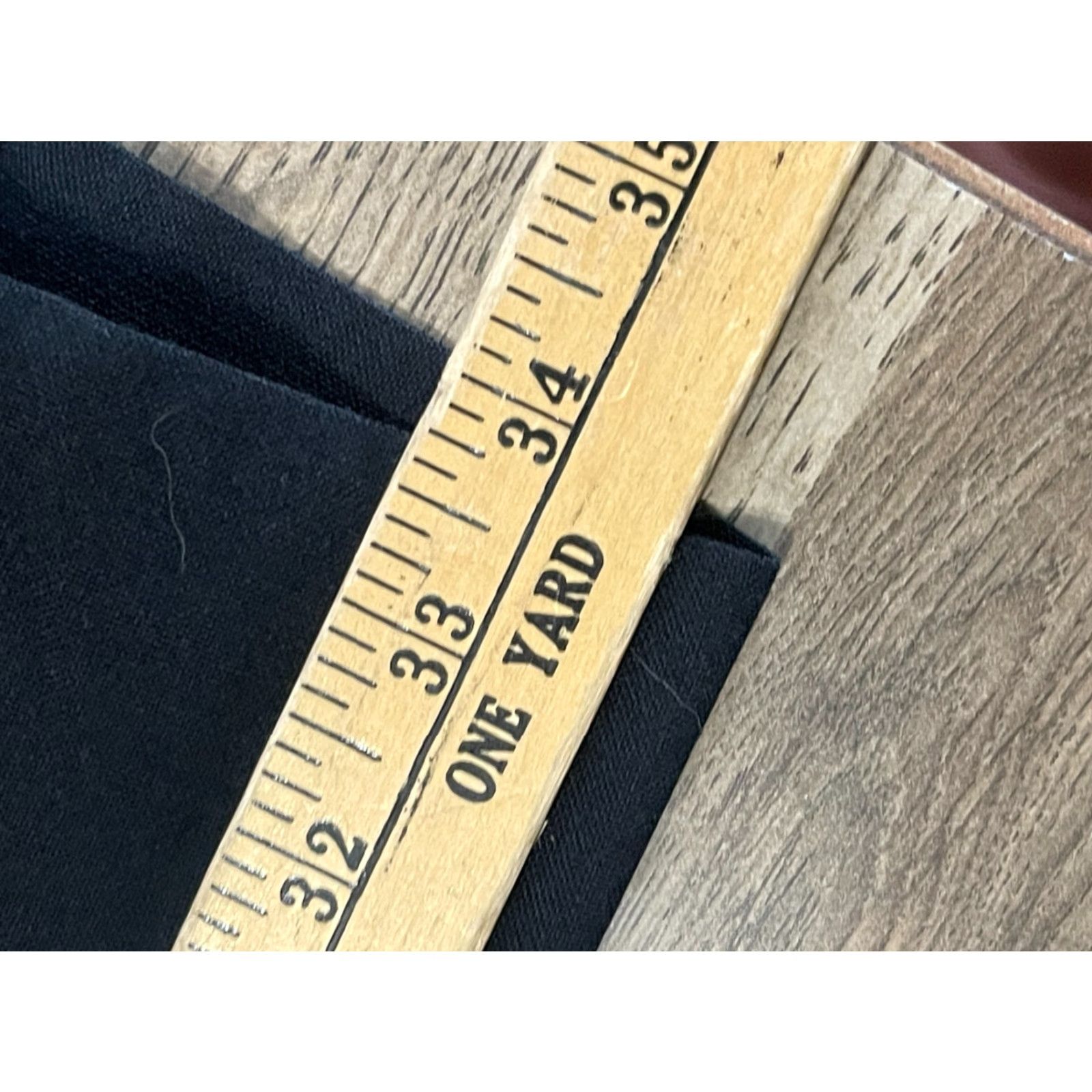Austin Reed Austin Reed Pants Men 34 Black Dress Pants Pleated Regular Straight Inseam 34 Size US 34 / EU 50 - 4 Thumbnail