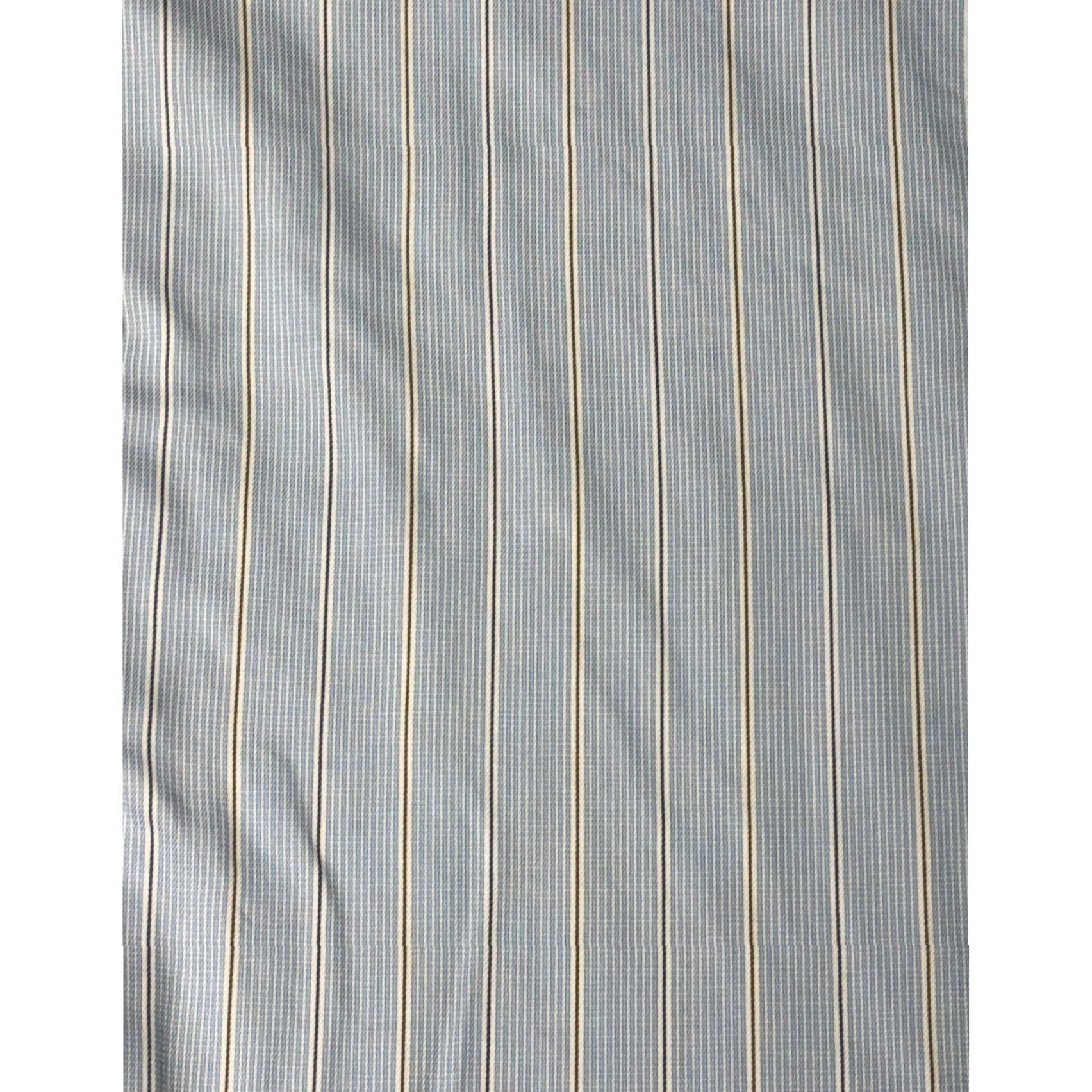 Brooks Brothers Brooks Brothers Dress Shirt Mens Blue Pin Stripe 17 1/2 36 All Cotton Made USA Size 46R - 2 Thumbnail