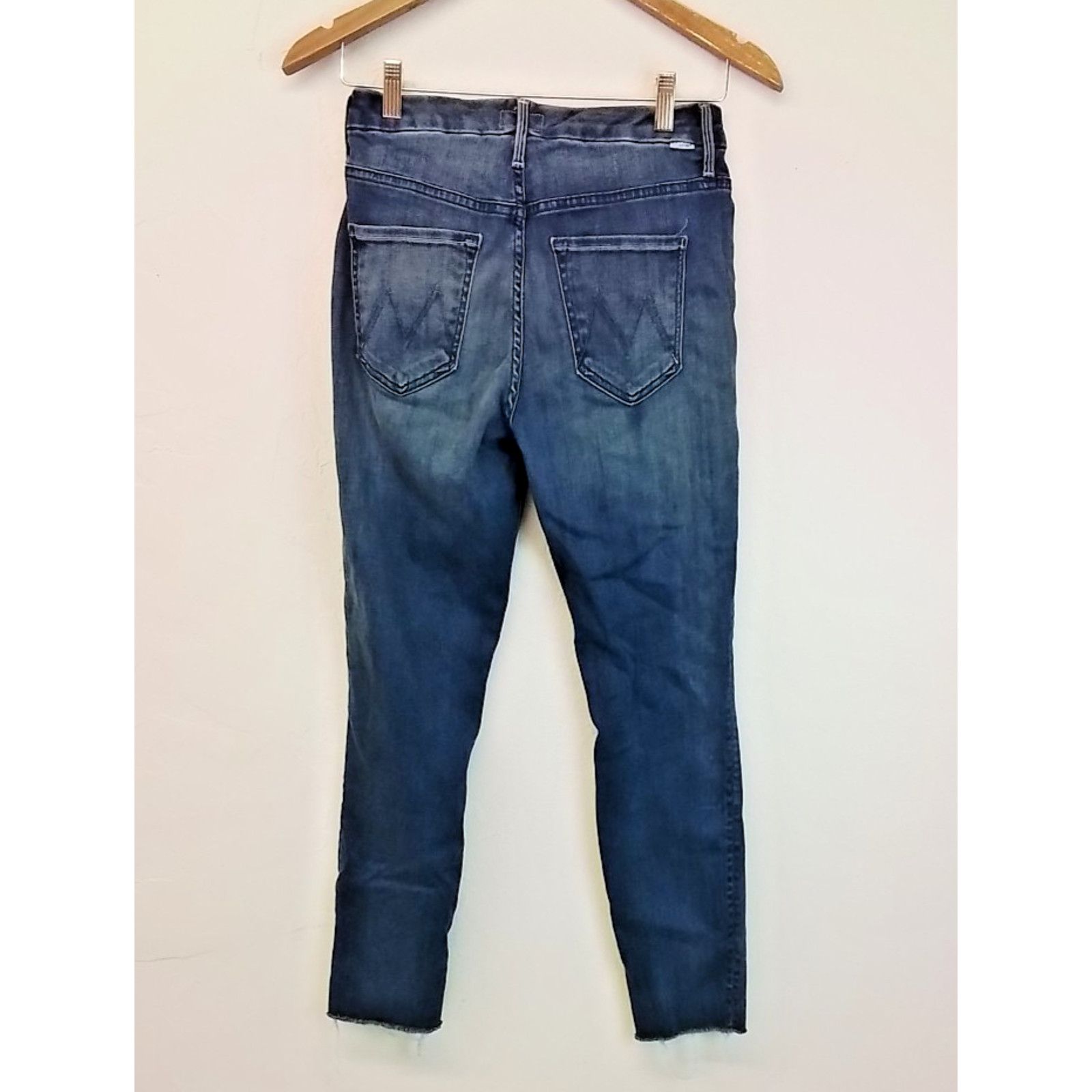 MOTHER Mother Jeans Women's 27" High Waisted Med. Wash Looker Ankle Size 27" / US 4 / IT 40 - 3 Thumbnail