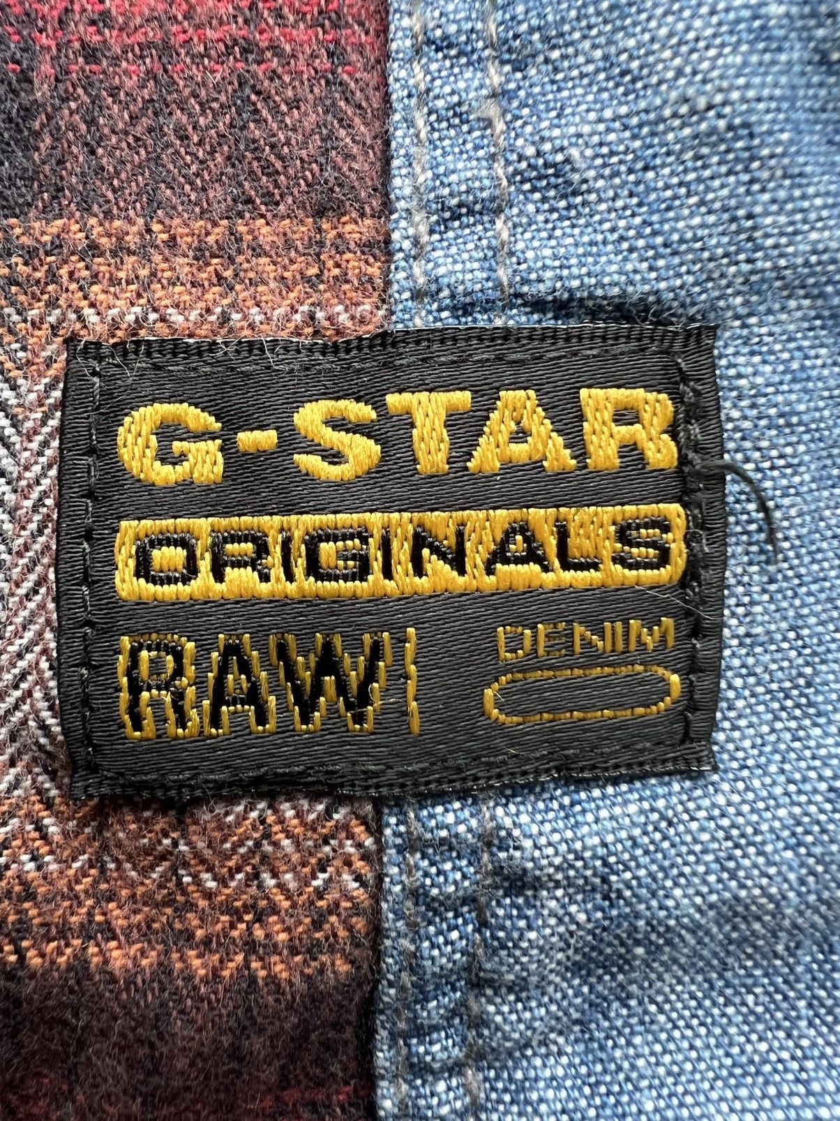 G-Star G Star Raw Denim Patchwork Flannel Size US S / EU 44-46 / 1 - 4 Thumbnail