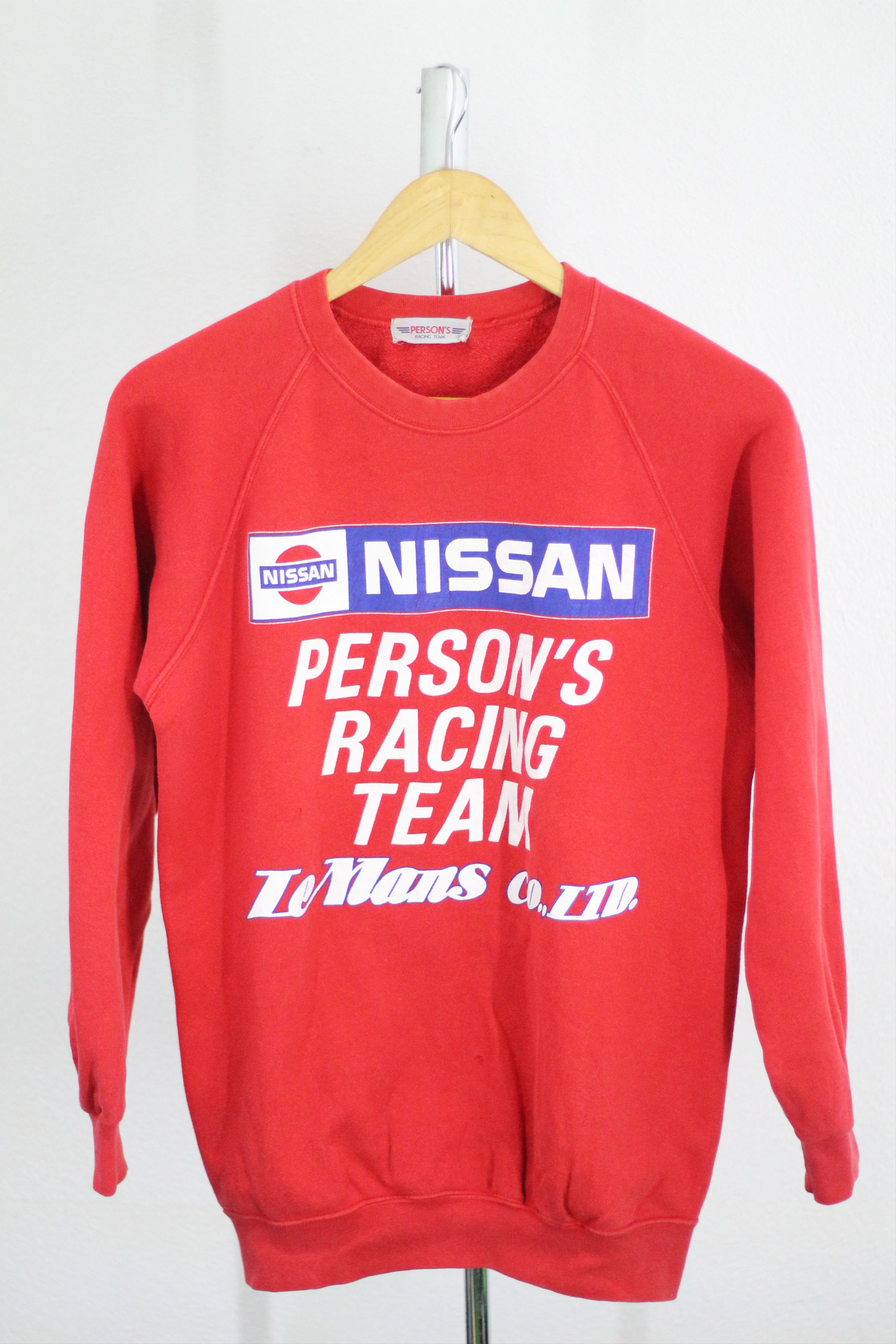 Sports Specialties × Vintage Vintage NISSAN Person's Racing Team Crewneck. Size US S / EU 44-46 / 1 - 1 Thumbnail