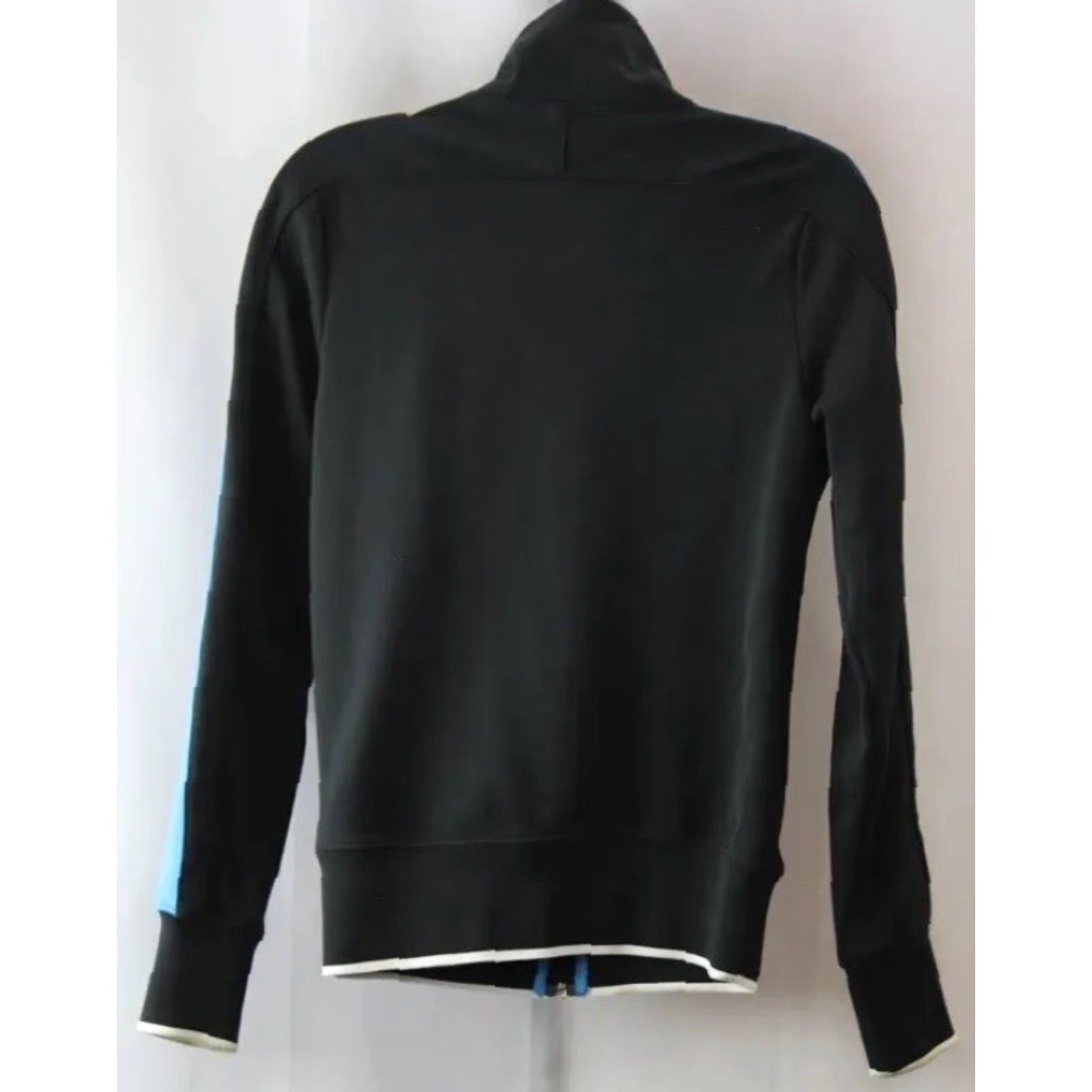 Nike Women's Nike London Full Zip Jacket Sweatshirt Active Black Blue Size S Women’s Size S / US 4 / IT 40 - 2 Thumbnail