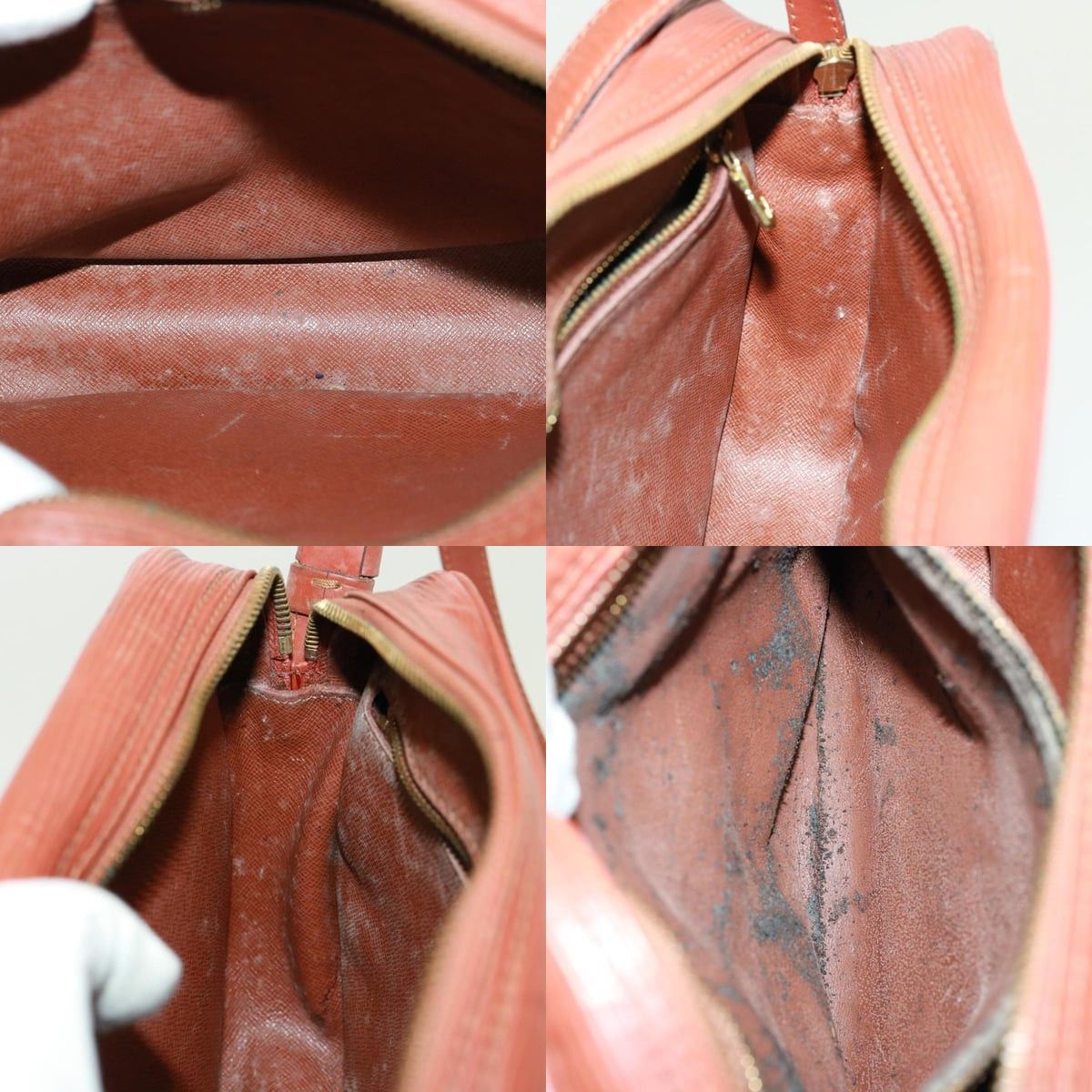Louis Vuitton LOUIS VUITTON Epi Jeune Fillemm Shoulder Bag Brown M52153 Size ONE SIZE - 12 Thumbnail