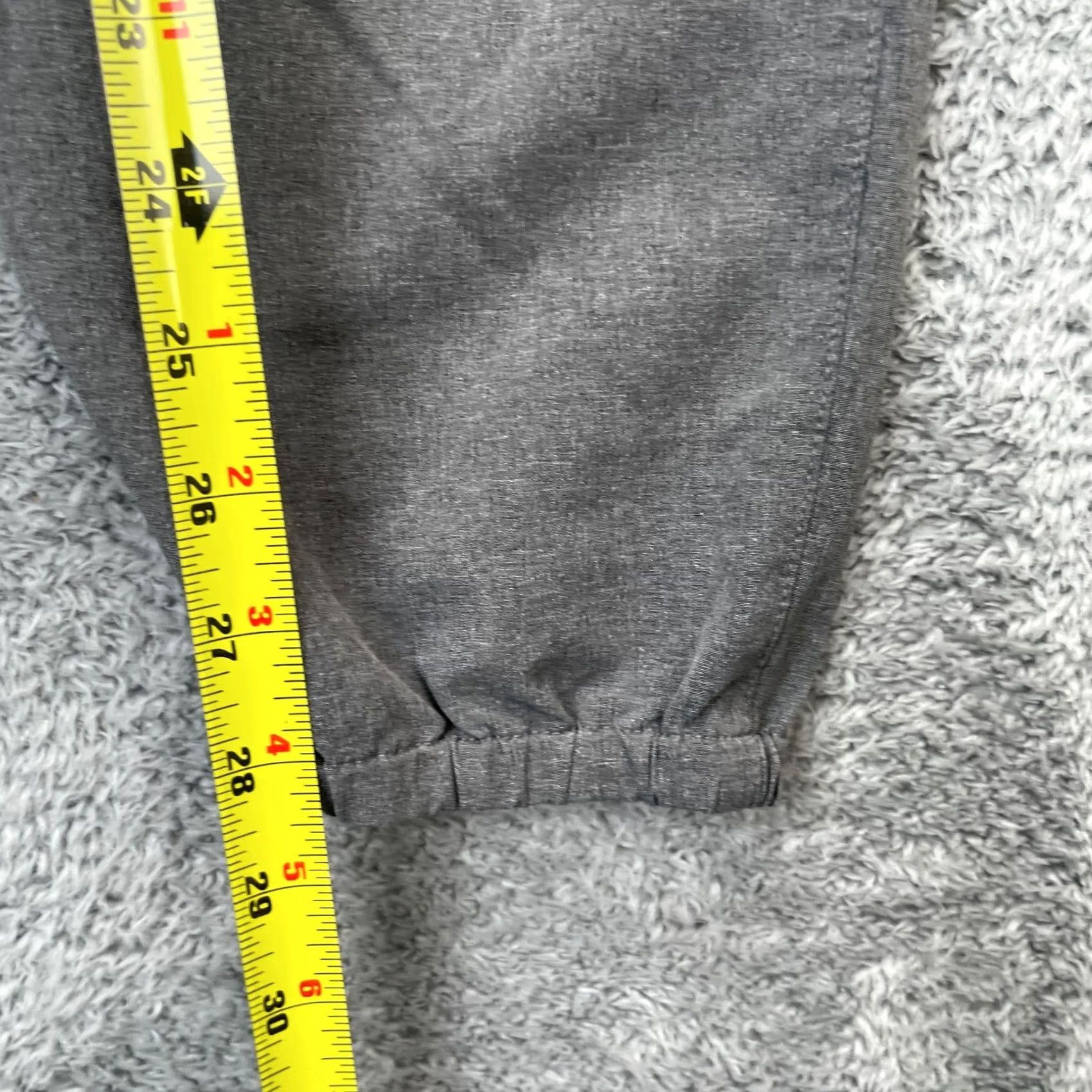 Eddie Bauer Eddie Bauer Womens Medium Gray Jogger Pants Stretch Tapered Leg Logo Drawstring Size 32" / US 10 / IT 46 - 7 Thumbnail