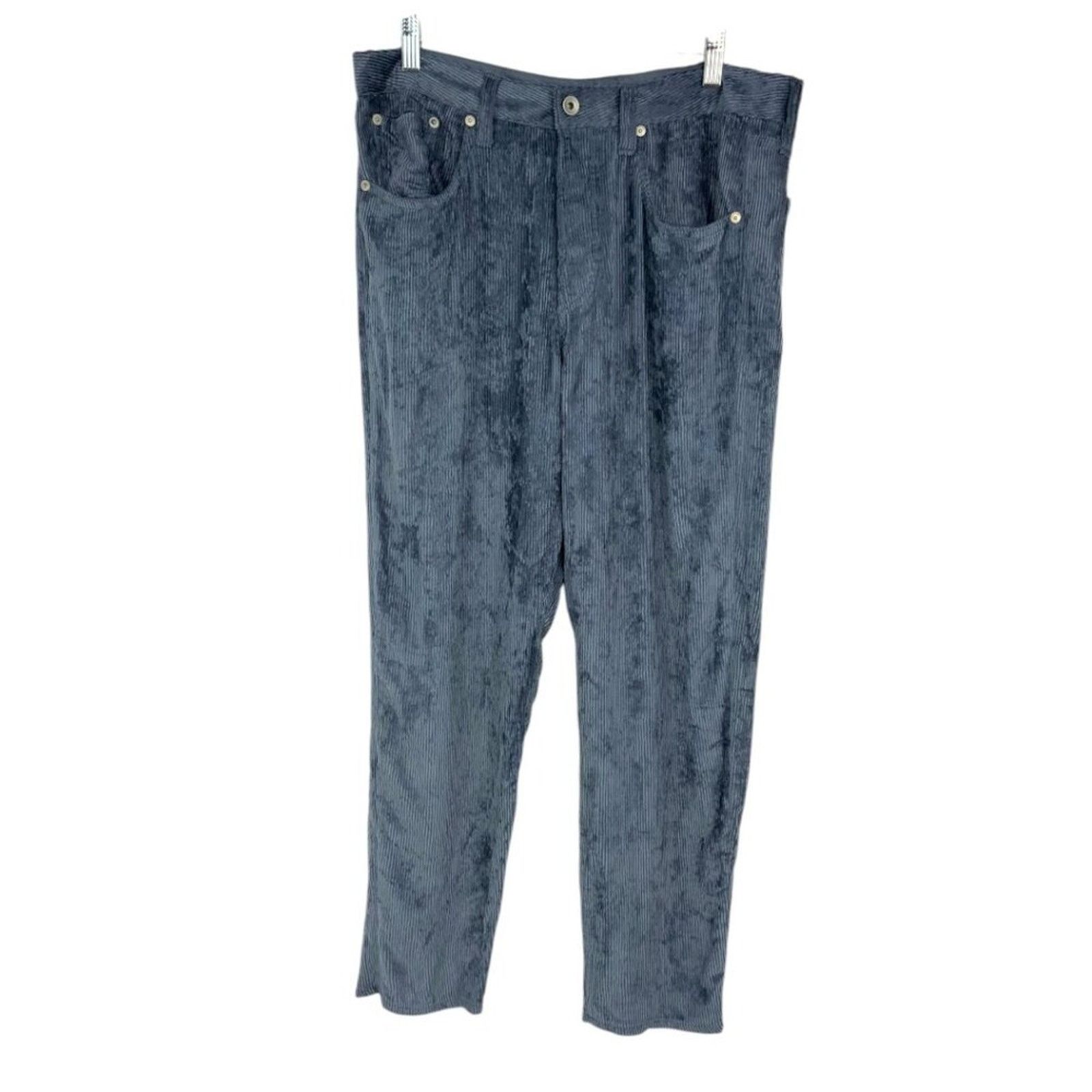 Rag & Bone Rag & Bone Rosa Crop Corduroy Pants Blue Sz 30 NWT $395 MSRP Size 30" / US 8 / IT 44 - 3 Thumbnail