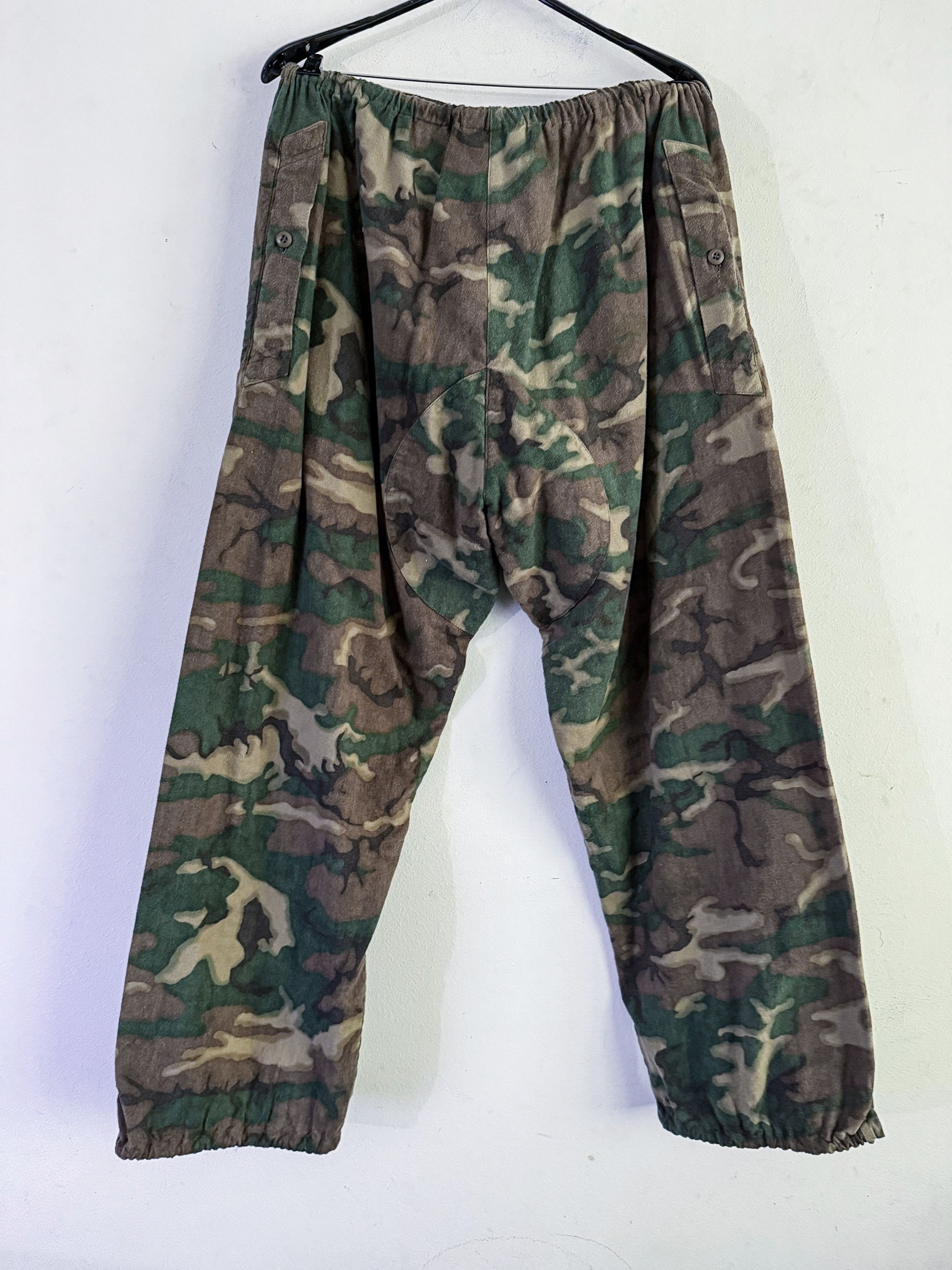 Givenchy Runway FW'23 Oversized Camouflage Cargo Trousers Size US 32 / EU 48 - 5 Thumbnail
