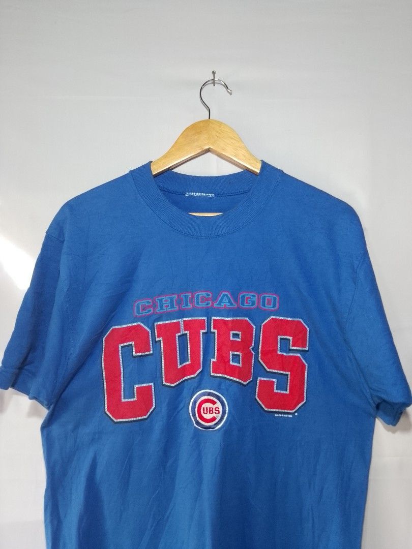 Vintage Vintage 90s Chicago Cubs MLB Baseball Tshirt Size US M / EU 48-50 / 2 - 2 Thumbnail
