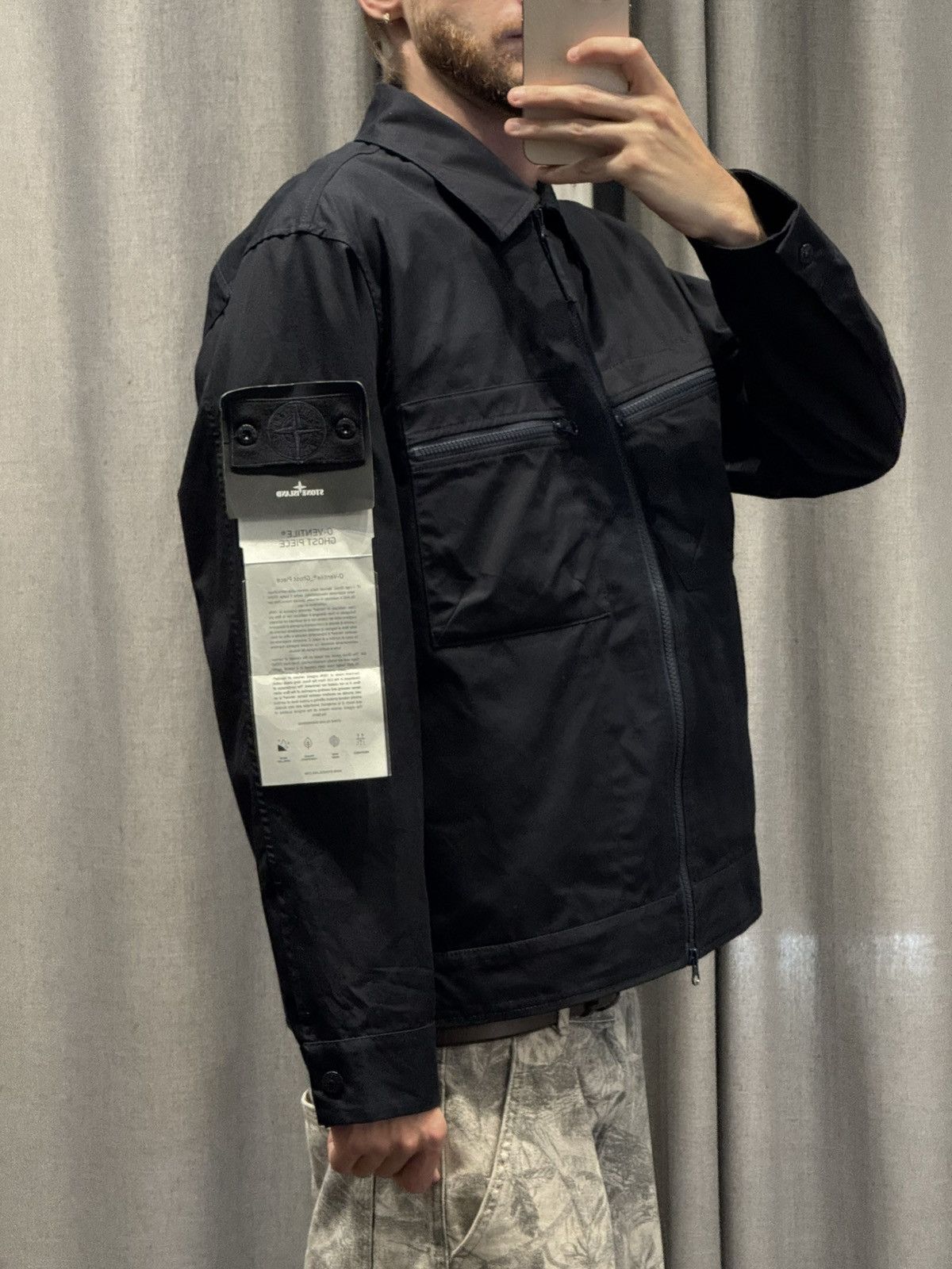 Stone Island 🔥Stone Island Ghost Piece O-Ventile Jacket🔥 Size US XL / EU 56 / 4 - 2 Thumbnail