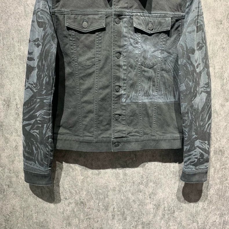 Dior Dior Dark pattern graffiti denim jacket 2501-Nextarrow Size US M / EU 48-50 / 2 - 4 Thumbnail