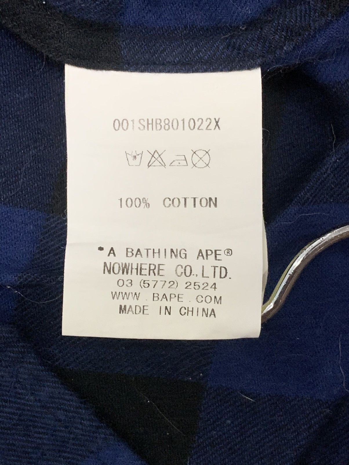 Bape A BATHING APE BLOCK CHECK - BUTTON DOWN FLANNEL L/S SHIRT Size US S / EU 44-46 / 1 - 6 Thumbnail