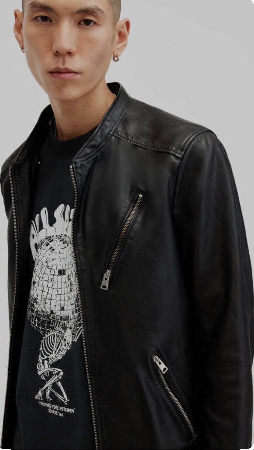 Allsaints AllSaints leather bomber Size US M / EU 48-50 / 2 - 3 Thumbnail