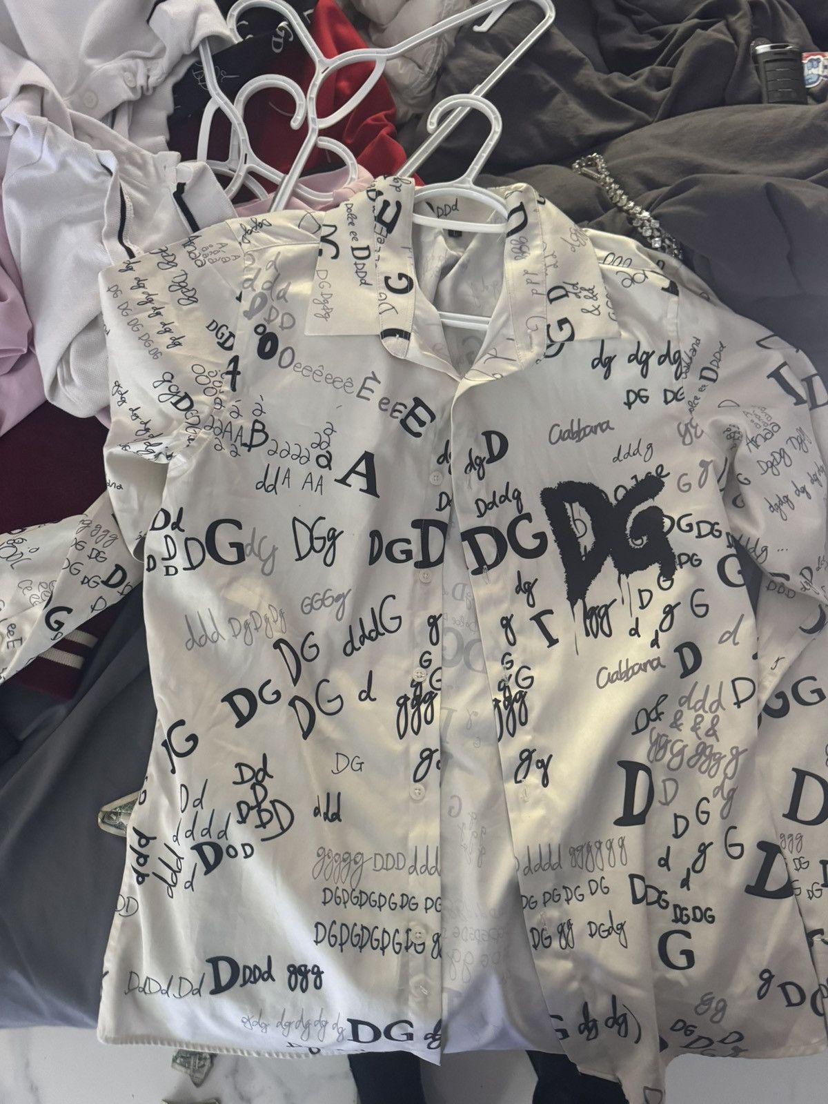 Other Fantasy D&G graffiti button up Size US L / EU 52-54 / 3 - 1 Thumbnail