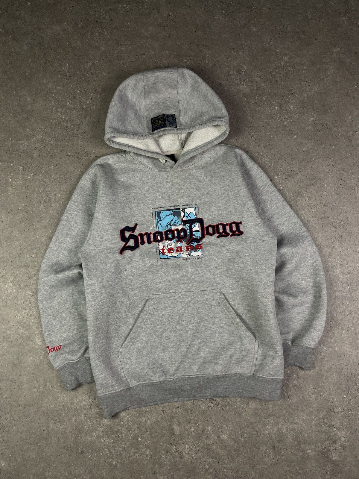 Rap Tees × Snoop Dogg × Vintage VINTAGE CRAZY Y2K OG 00's SNOOP DOGG HOODIE Size US S / EU 44-46 / 1 - 1 Thumbnail