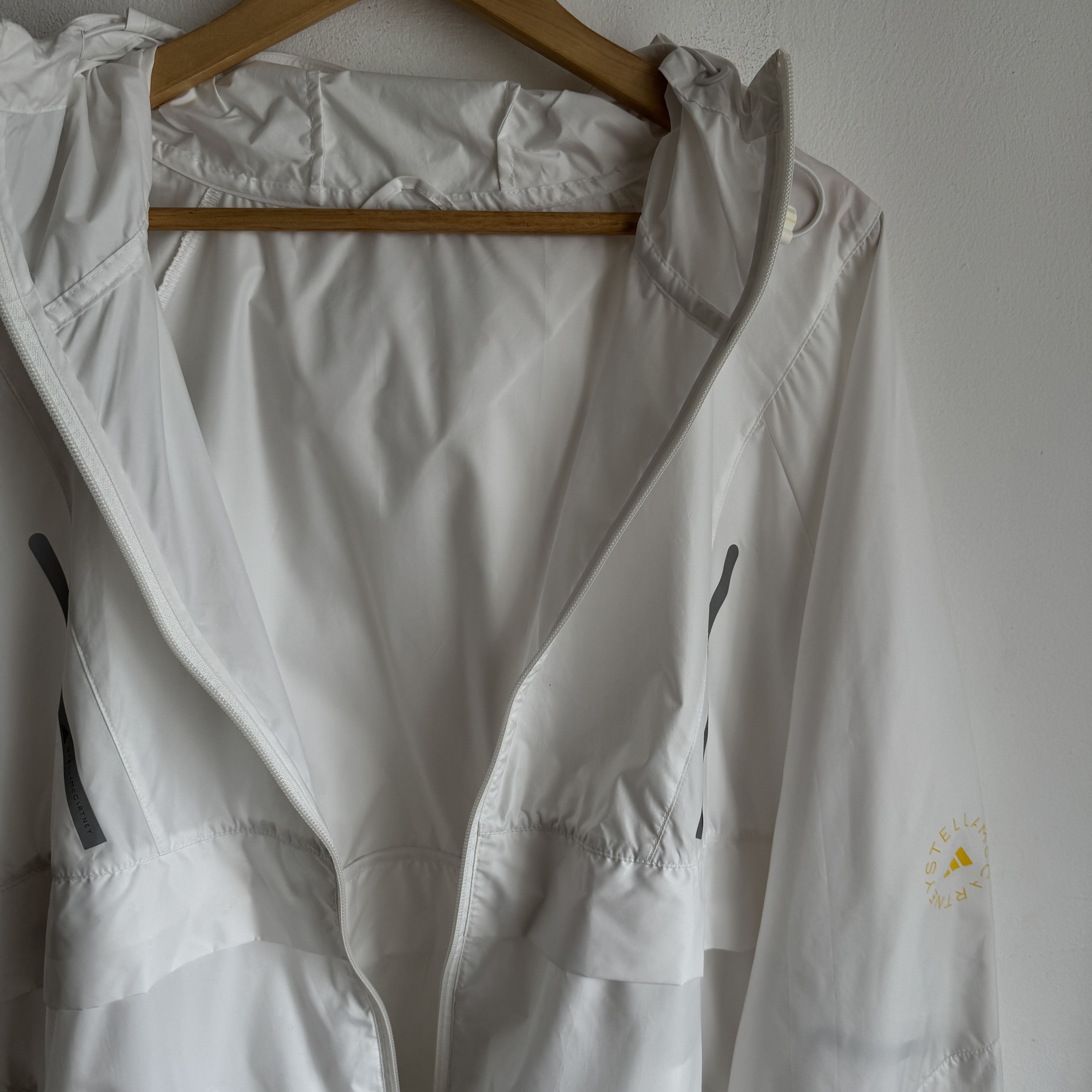 Adidas × Stella McCartney Adidas x Stella McCartney Womens Windbreaker Hooded Jacket Size XL / US 12-14 / IT 48-50 - 18 Thumbnail