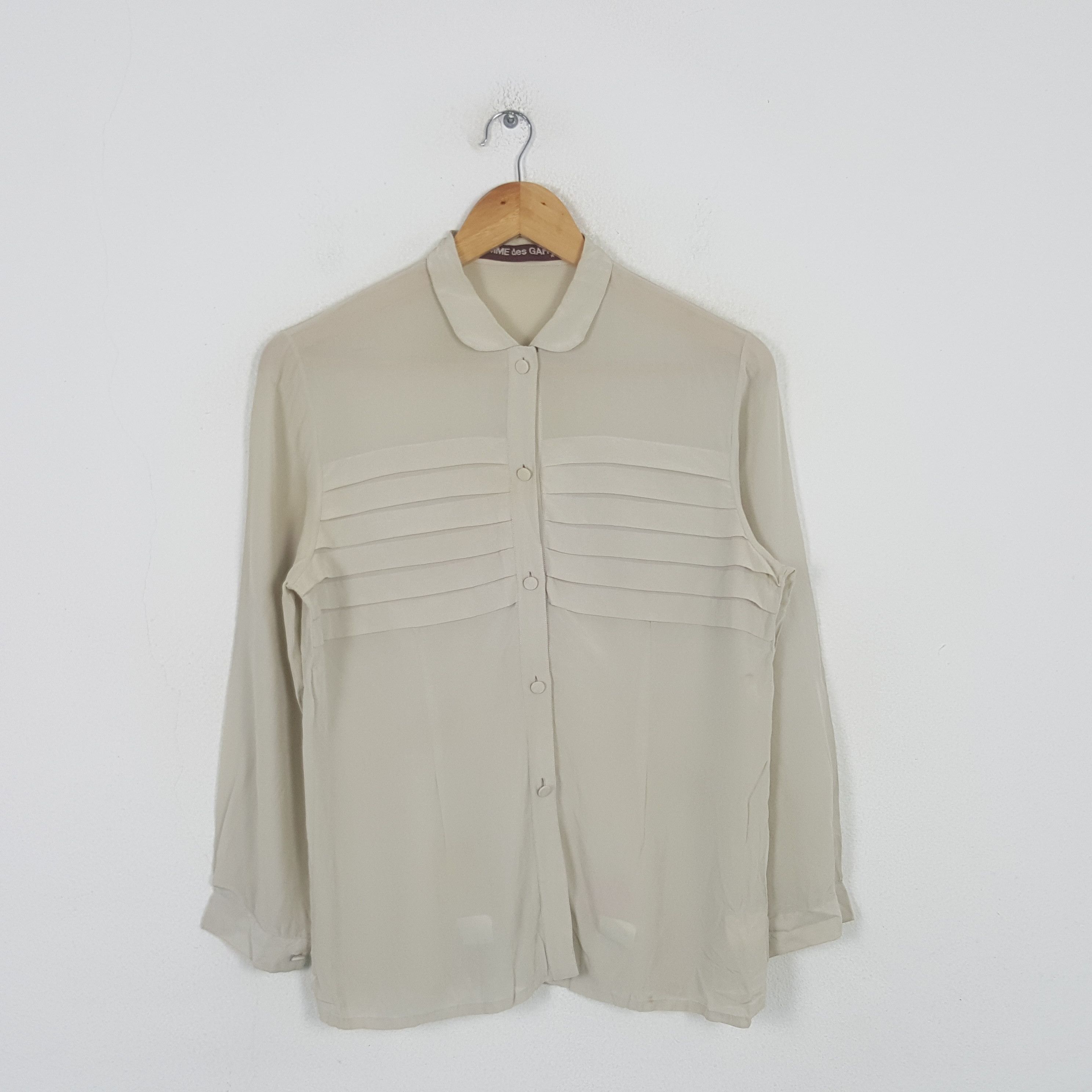 Comme des Garcons Vintage Comme des Garcons Designer Shirt Button Up RR13 Size M / US 6-8 / IT 42-44 - 1 Thumbnail
