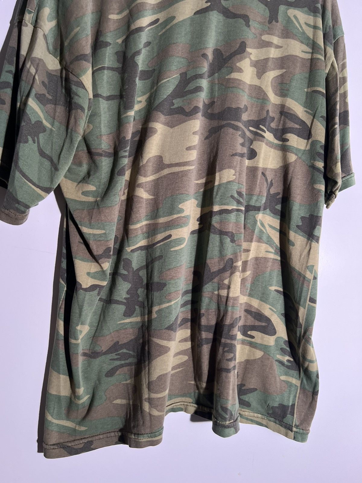 Vintage 90’s 2000’s Y2K VTG Vintage Hunt Texas Camo Retro Ringer Tee Size US XL / EU 56 / 4 - 6 Thumbnail