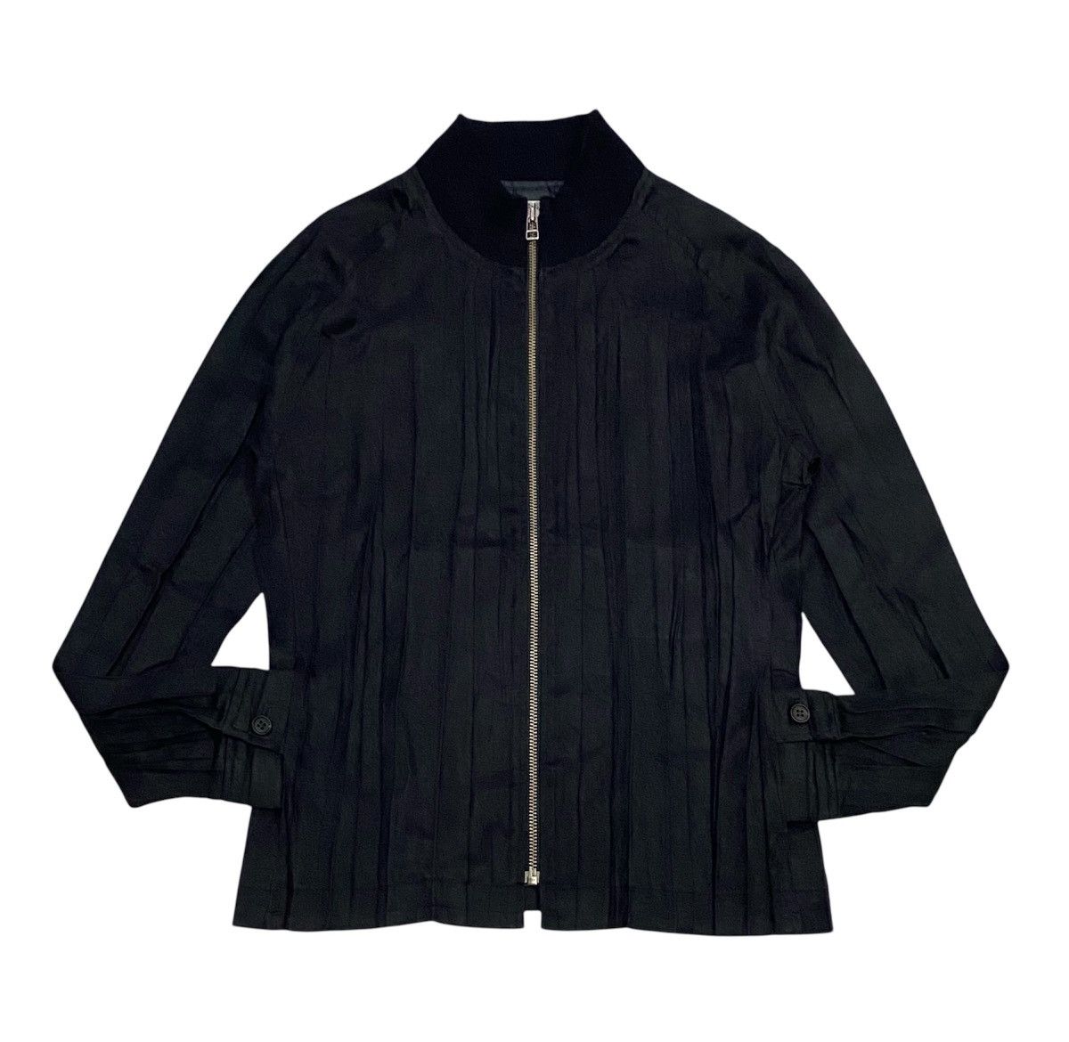 Issey Miyake Issey Miyake White Label Pleats Zipper Jacket Size M / US 6-8 / IT 42-44 - 1 Thumbnail