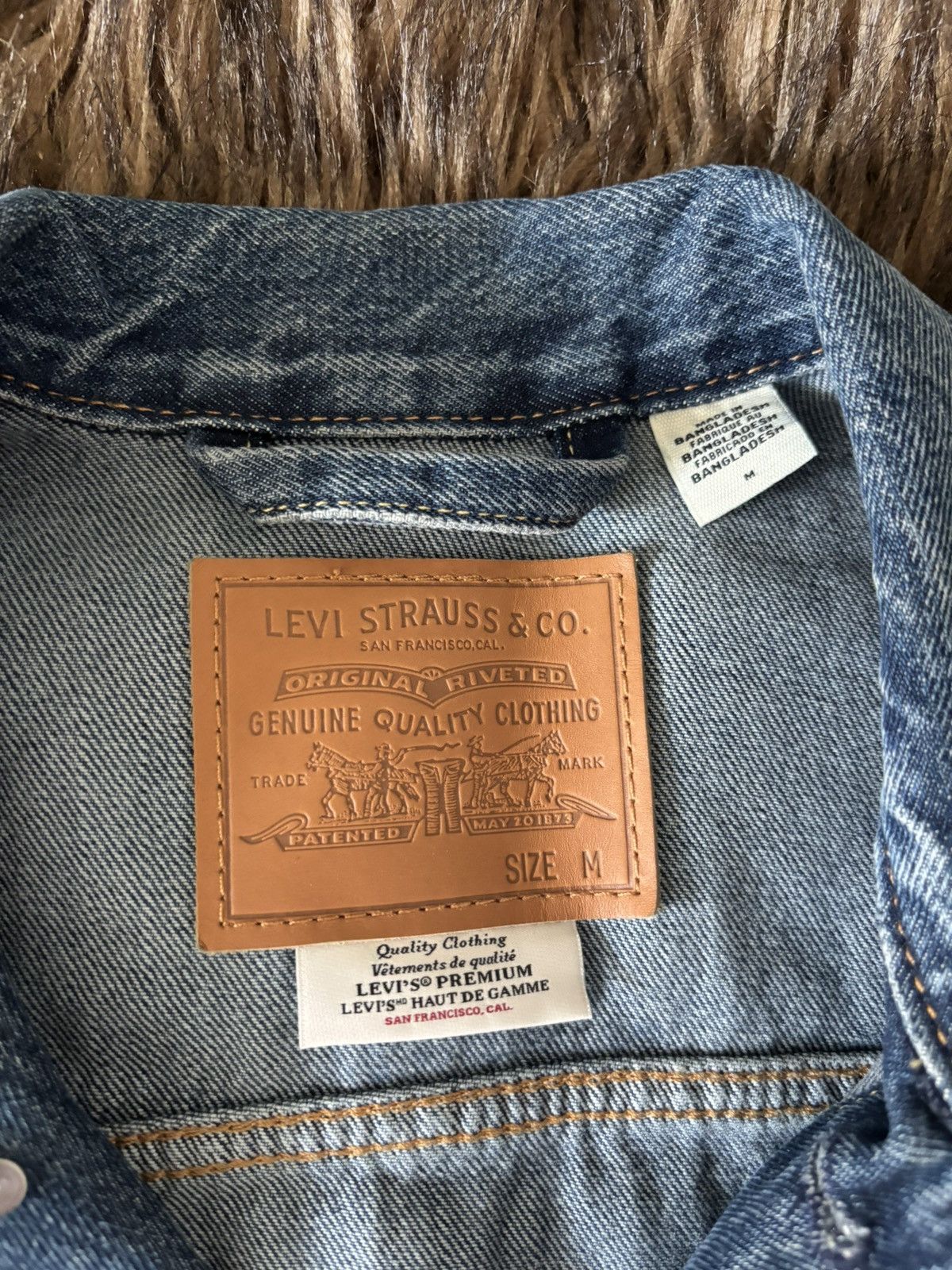 Levi's Levi’s Denim Trucker Jacket Size US M / EU 48-50 / 2 - 2 Thumbnail